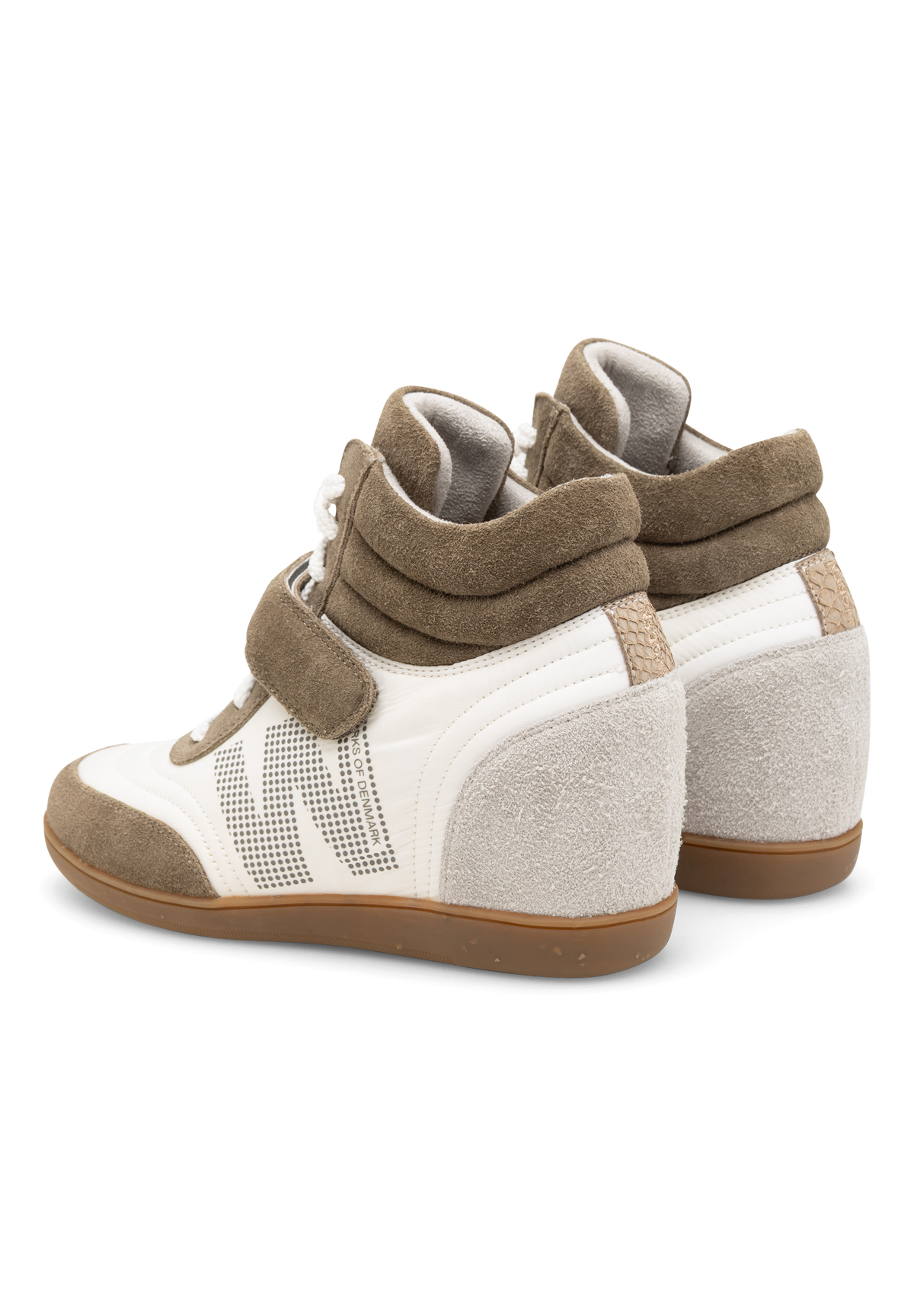 WODEN Annika Wedge 519 Blanc de Blanc Multi