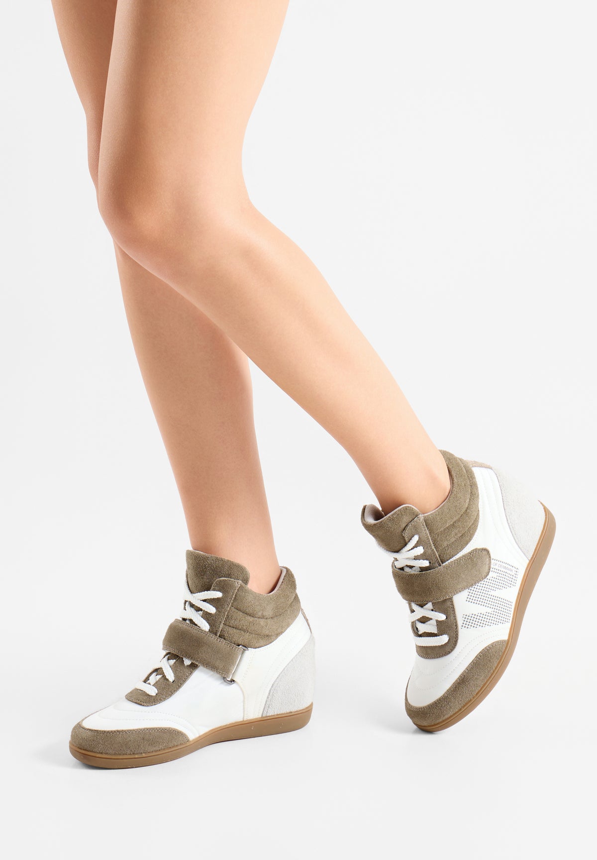 WODEN Annika Wedge 519 Blanc de Blanc Multi