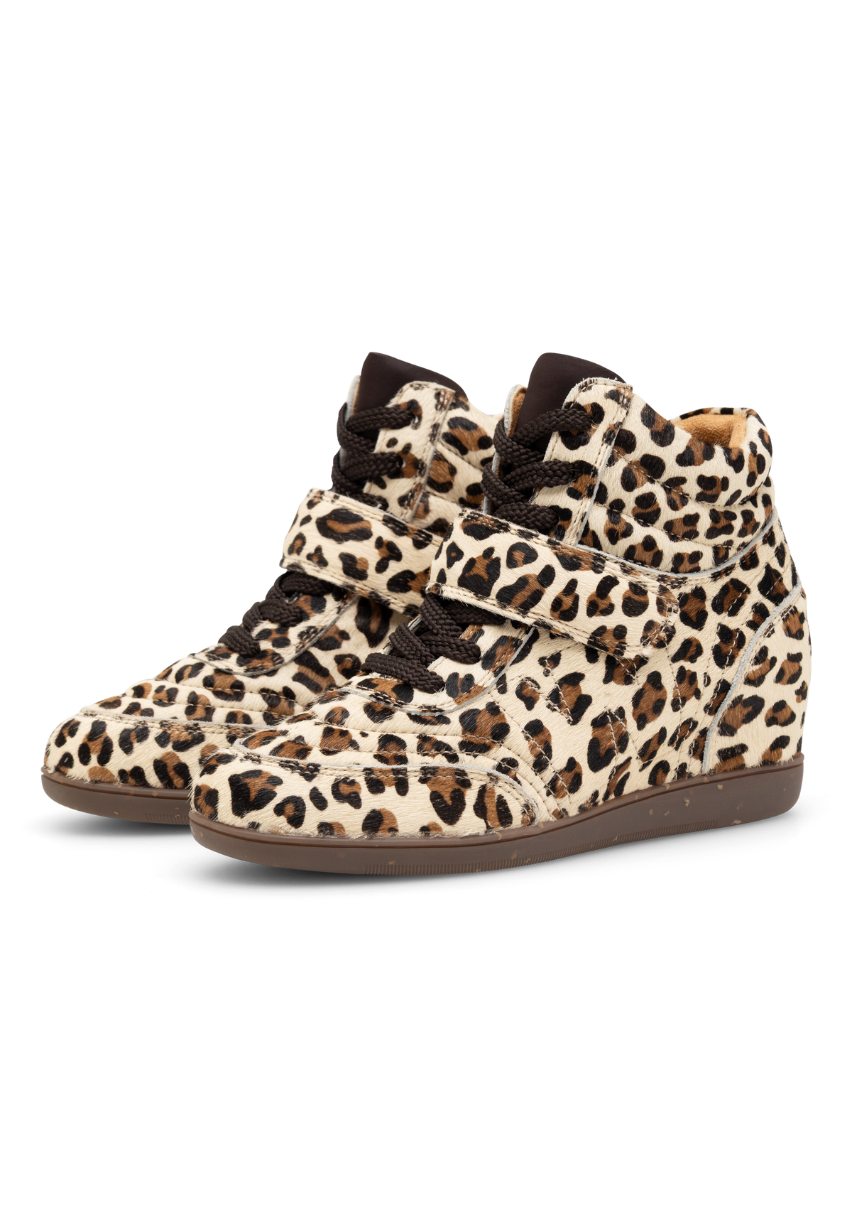 WODEN Annika Animal Wedge 327 Leopard