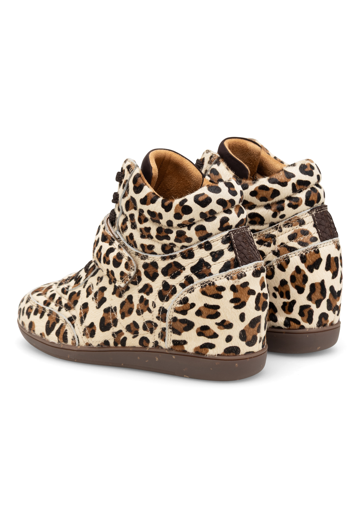 WODEN Annika Animal Wedge 327 Leopard