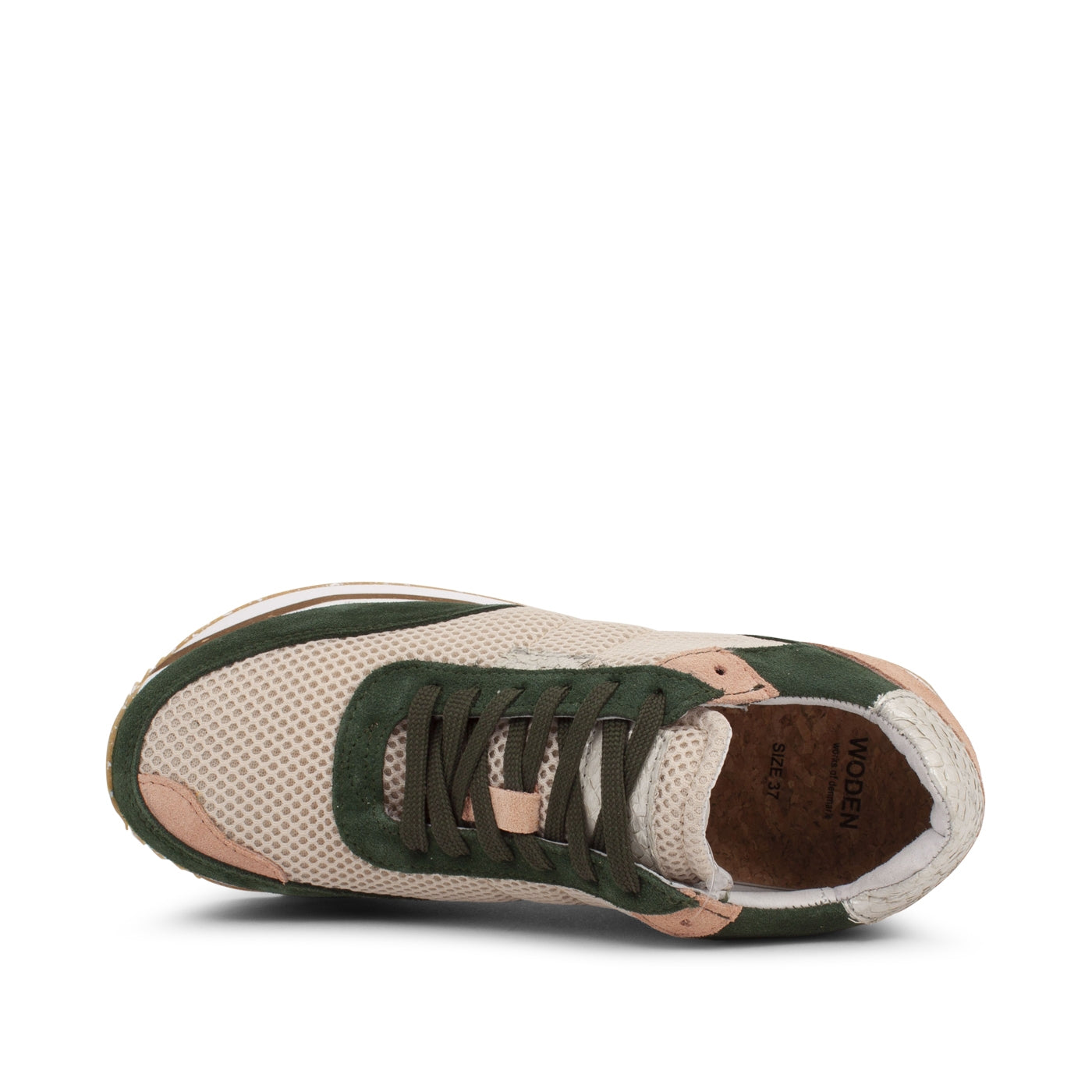 WODEN HIE Ava Mesh Sneakers 306 Dusty Olive