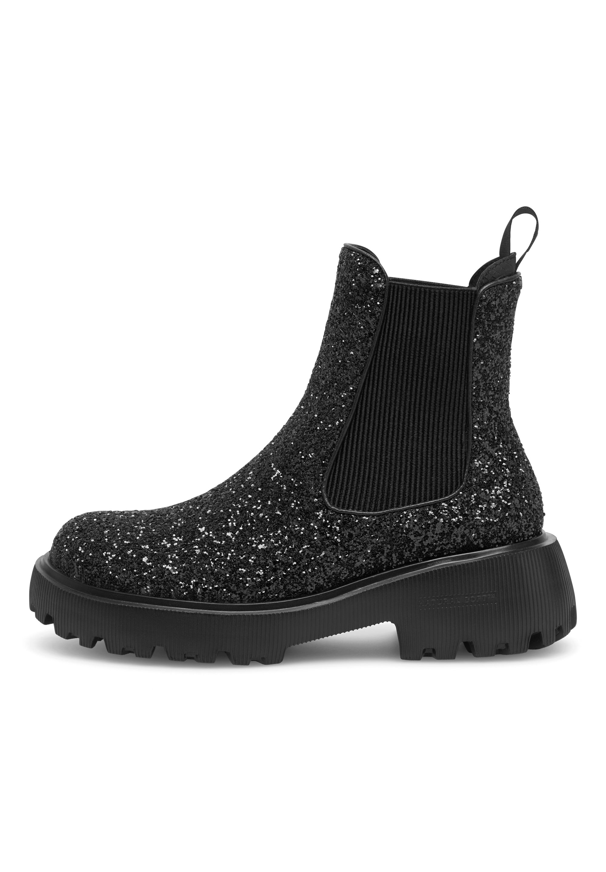 WODEN STB WOMENS Aya Glitter Boots 020 Black