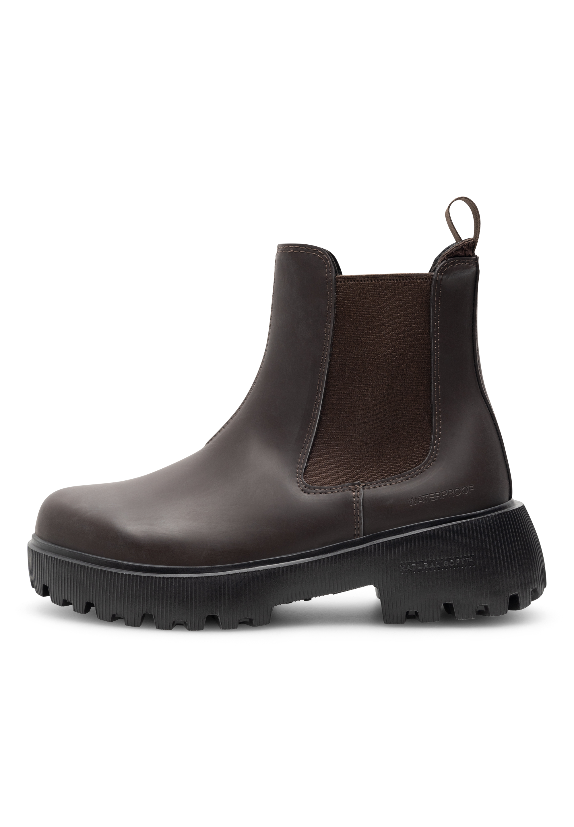 WODEN Aya Waterproof Rubber Boots 063 Chocolate