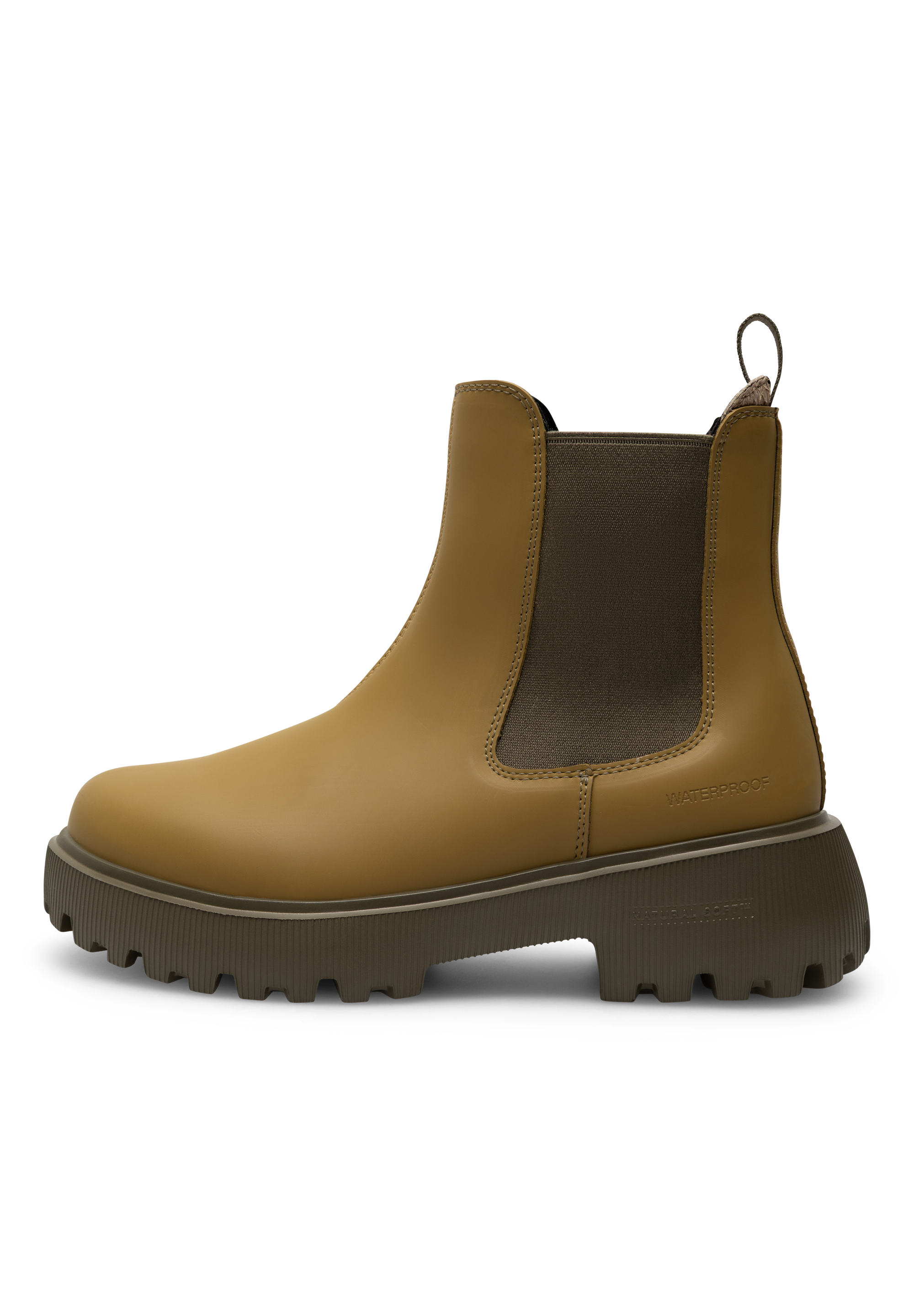 WODEN Aya Waterproof Rubber Boots 703 Khaki