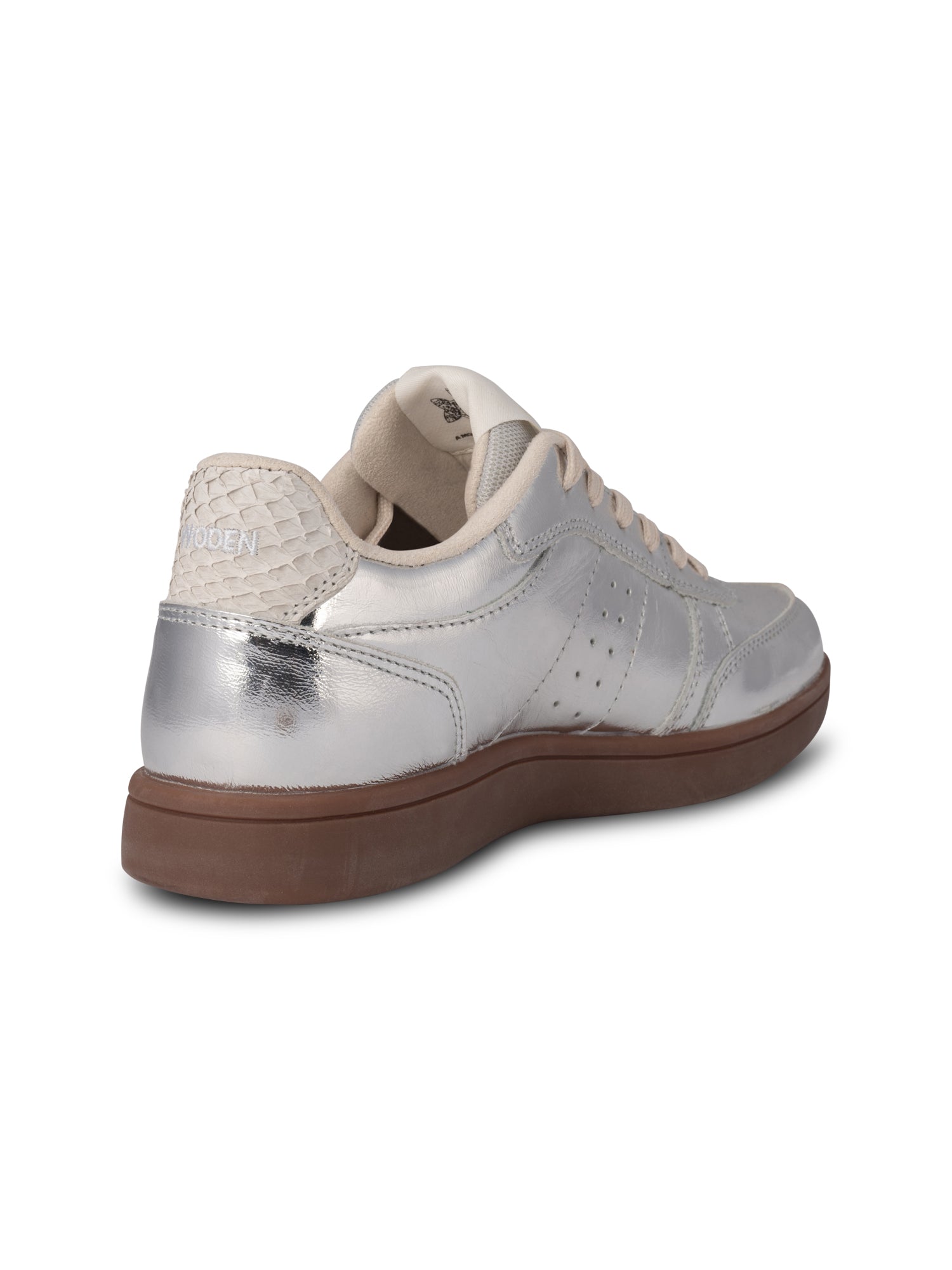 WODEN Bjork Leather Sneakers 039 Silver