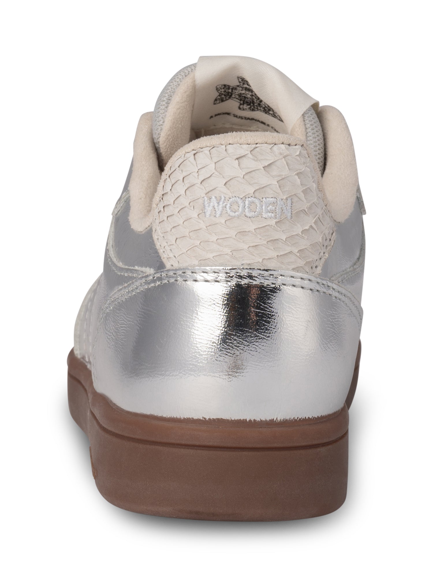 WODEN Bjork Leather Sneakers 039 Silver