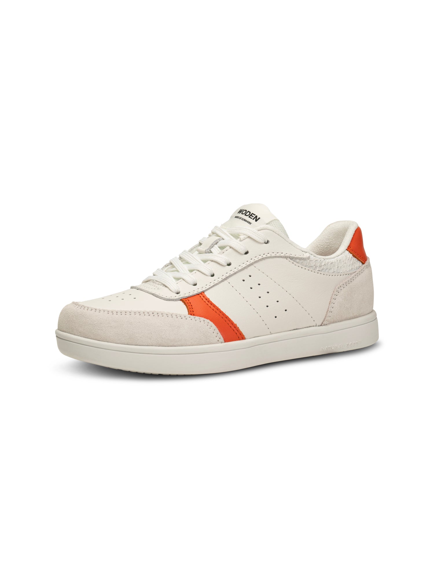 WODEN Bjork Mix Sneakers 946 Tiger/Blanc de Blanc