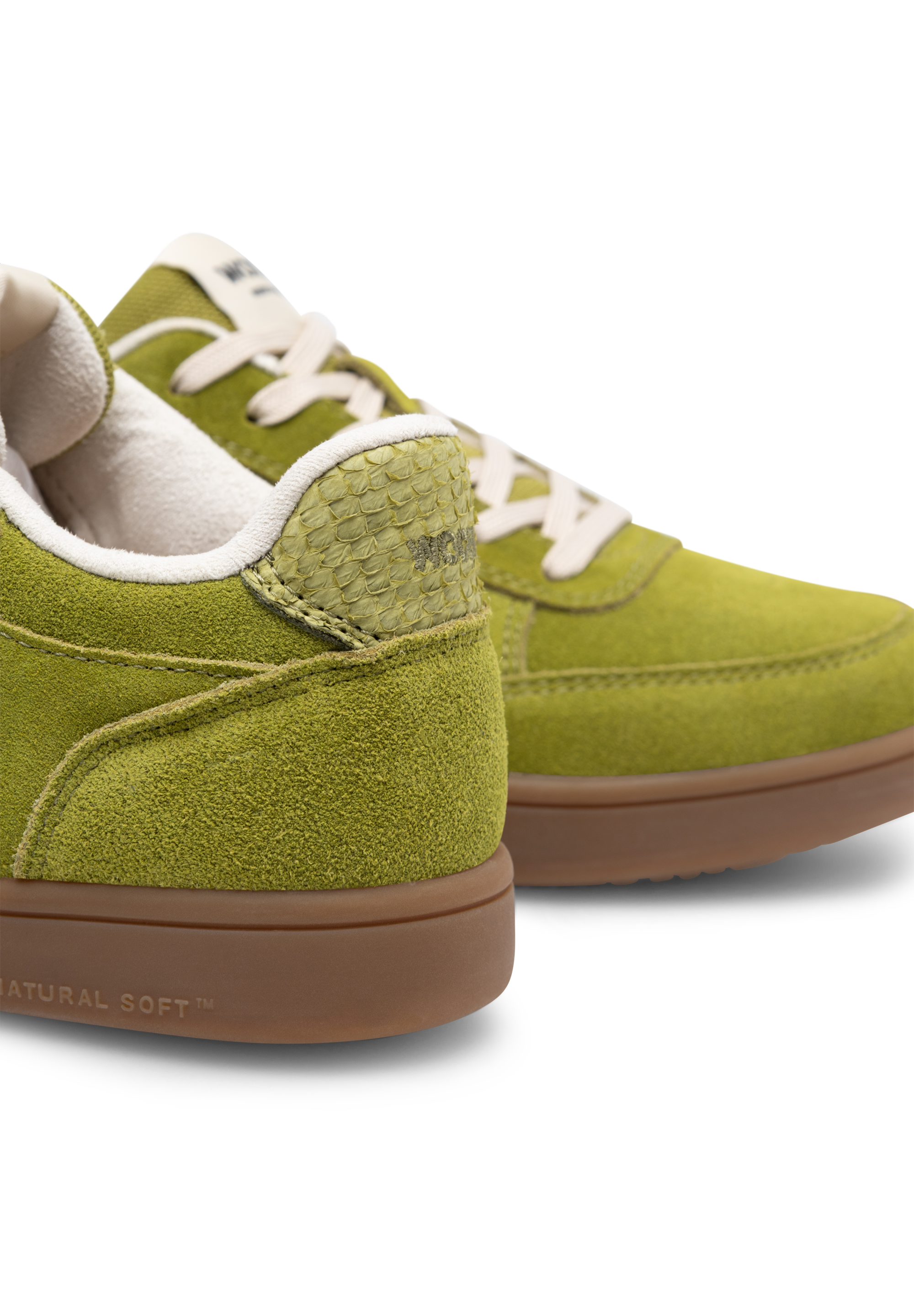 WODEN Bjork Suede Sneakers 279 Bambus Green