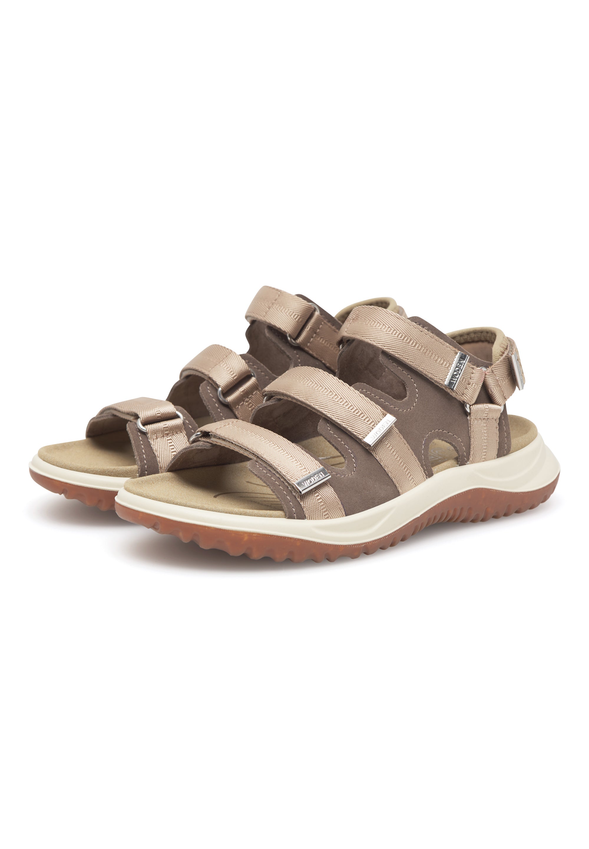 WODEN Caroline Sandals 776 Silver Mink