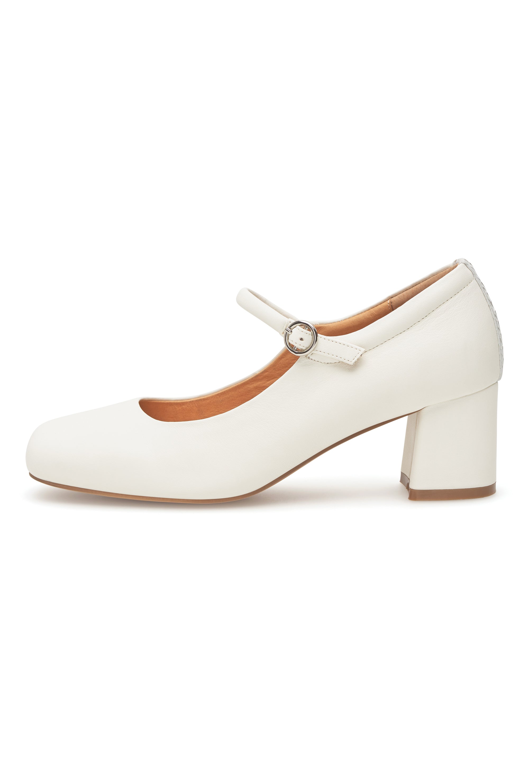 WODEN STB WOMENS Cathy Mary Jane Heels 730 Whisper White