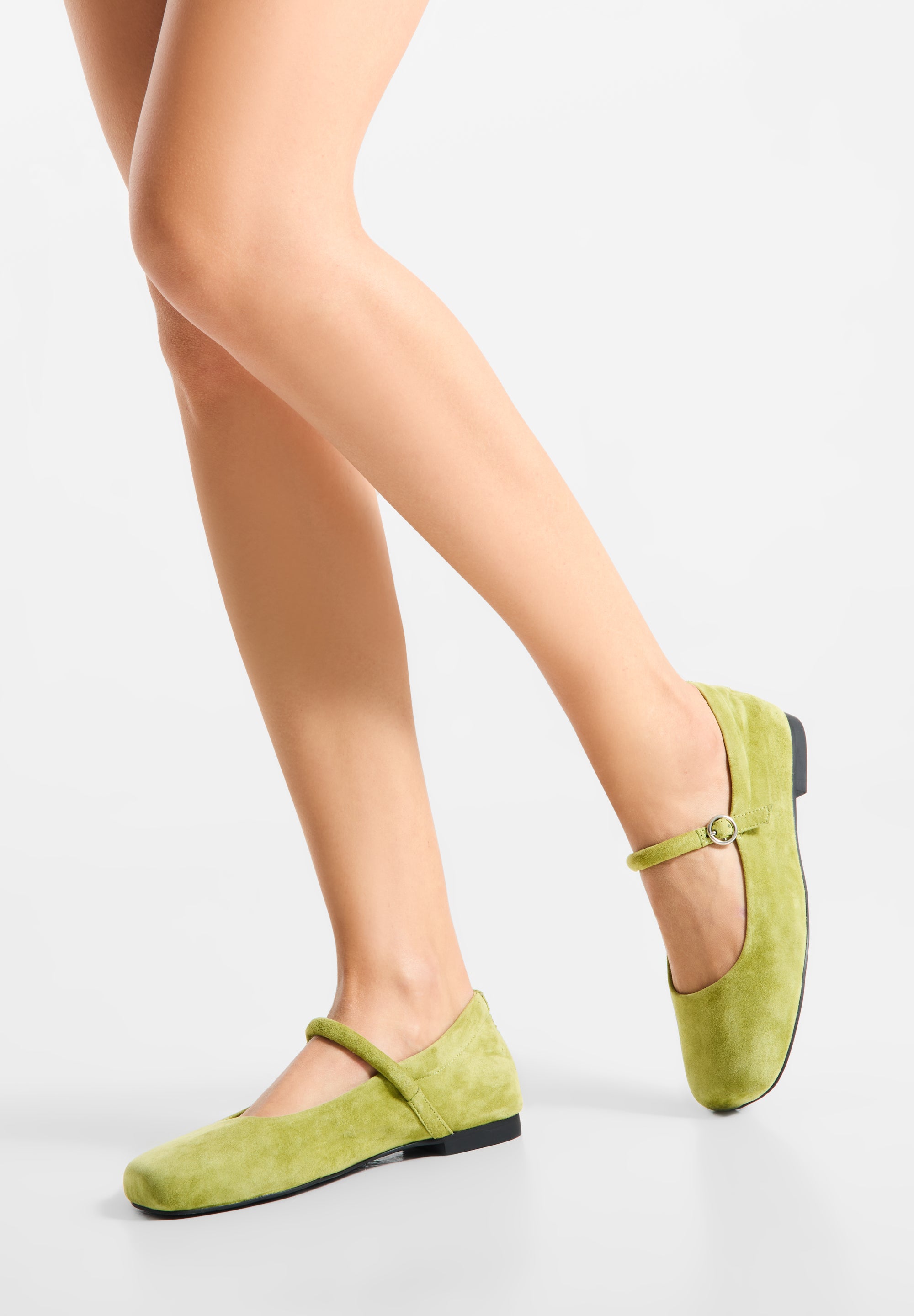 WODEN STB WOMENS Cathy S Ballerina 279 Bambus Green