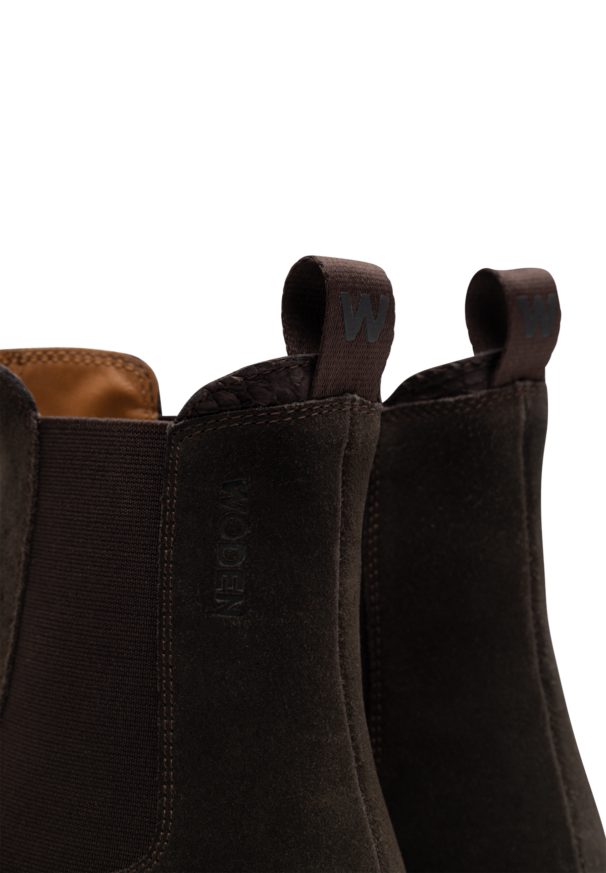 WODEN Christina S Boots 063 Chocolate
