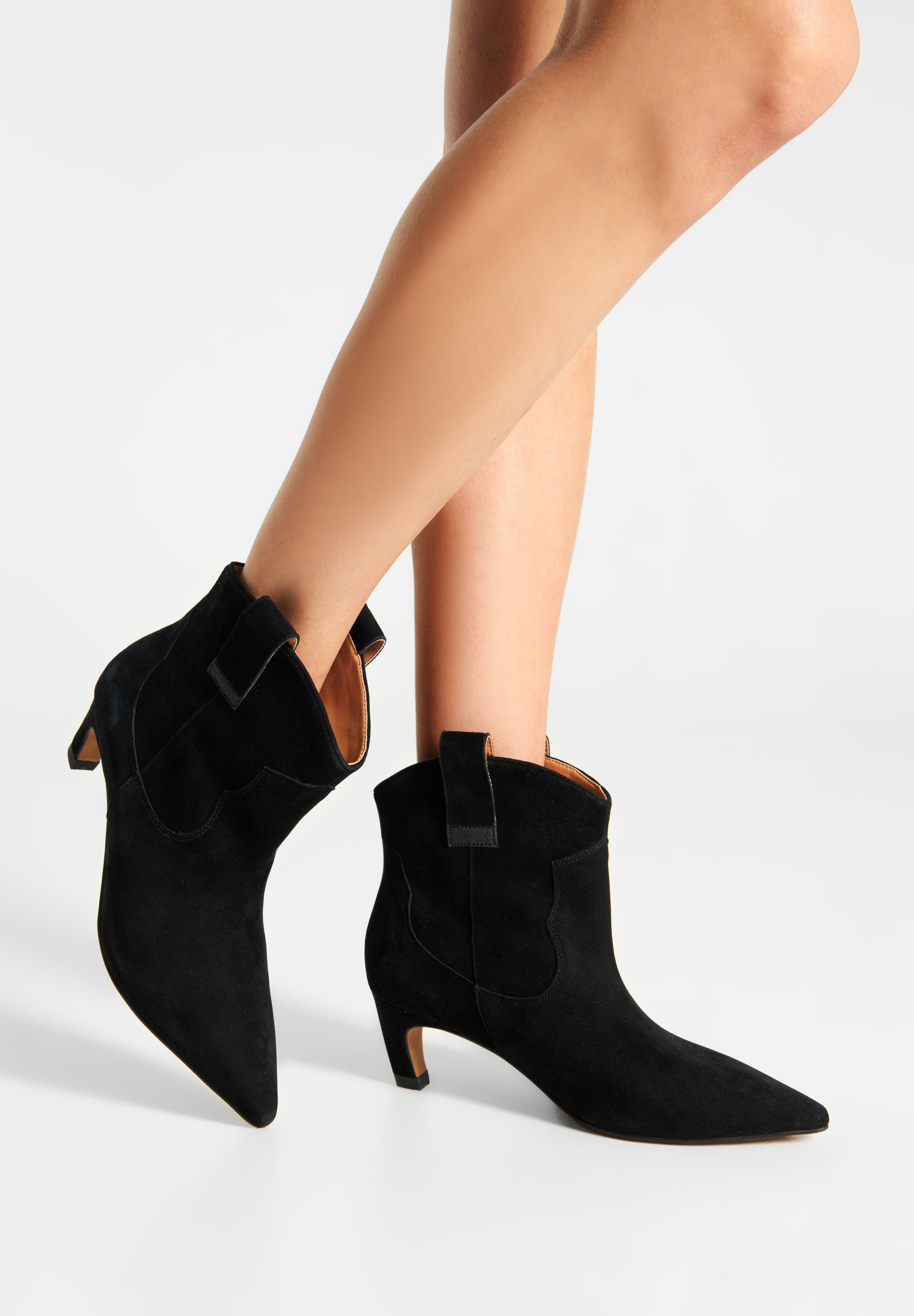 WODEN STB WOMENS Dicte Low Boots 020 Black