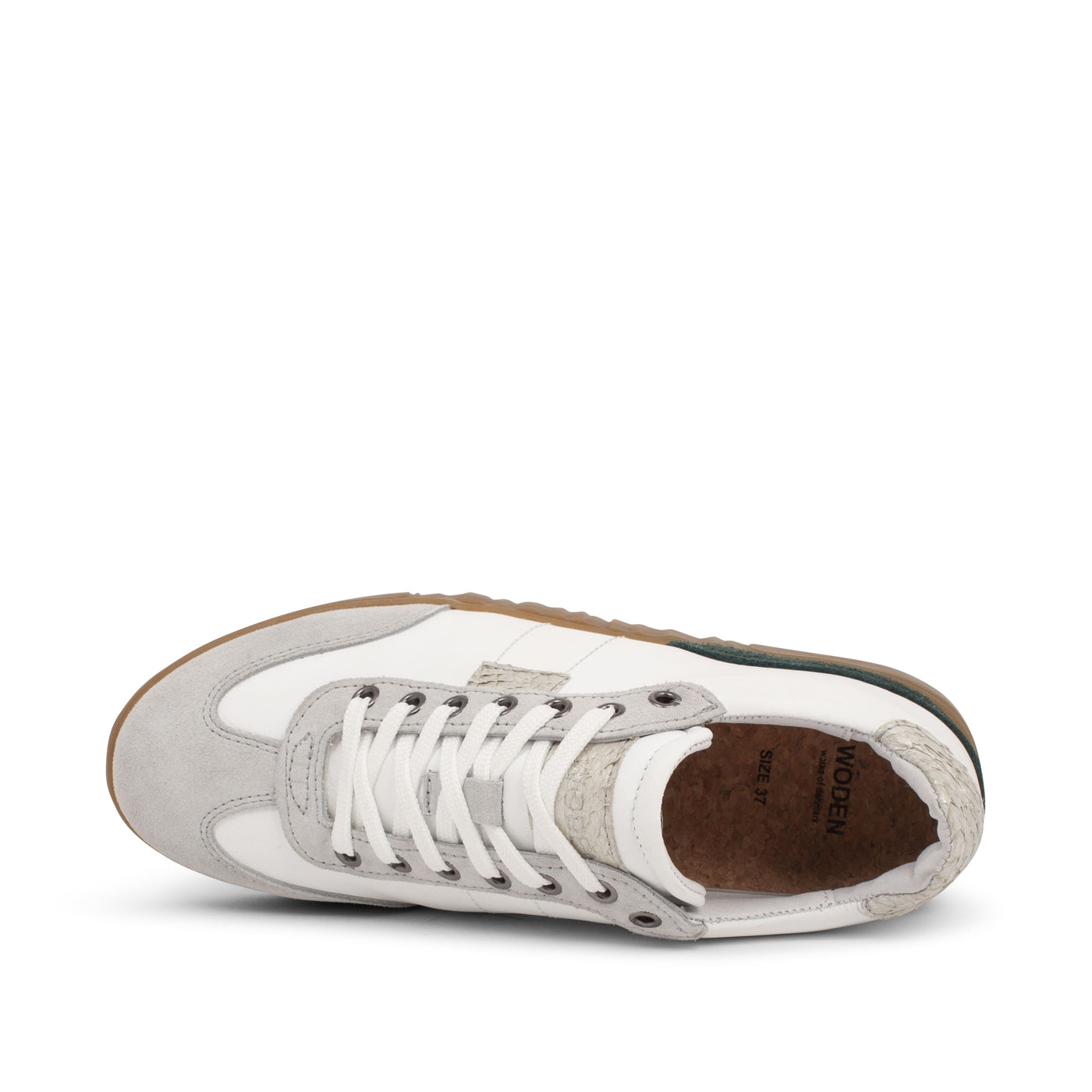 WODEN HIE Dina Mix Sneakers 049 Sea Fog Grey