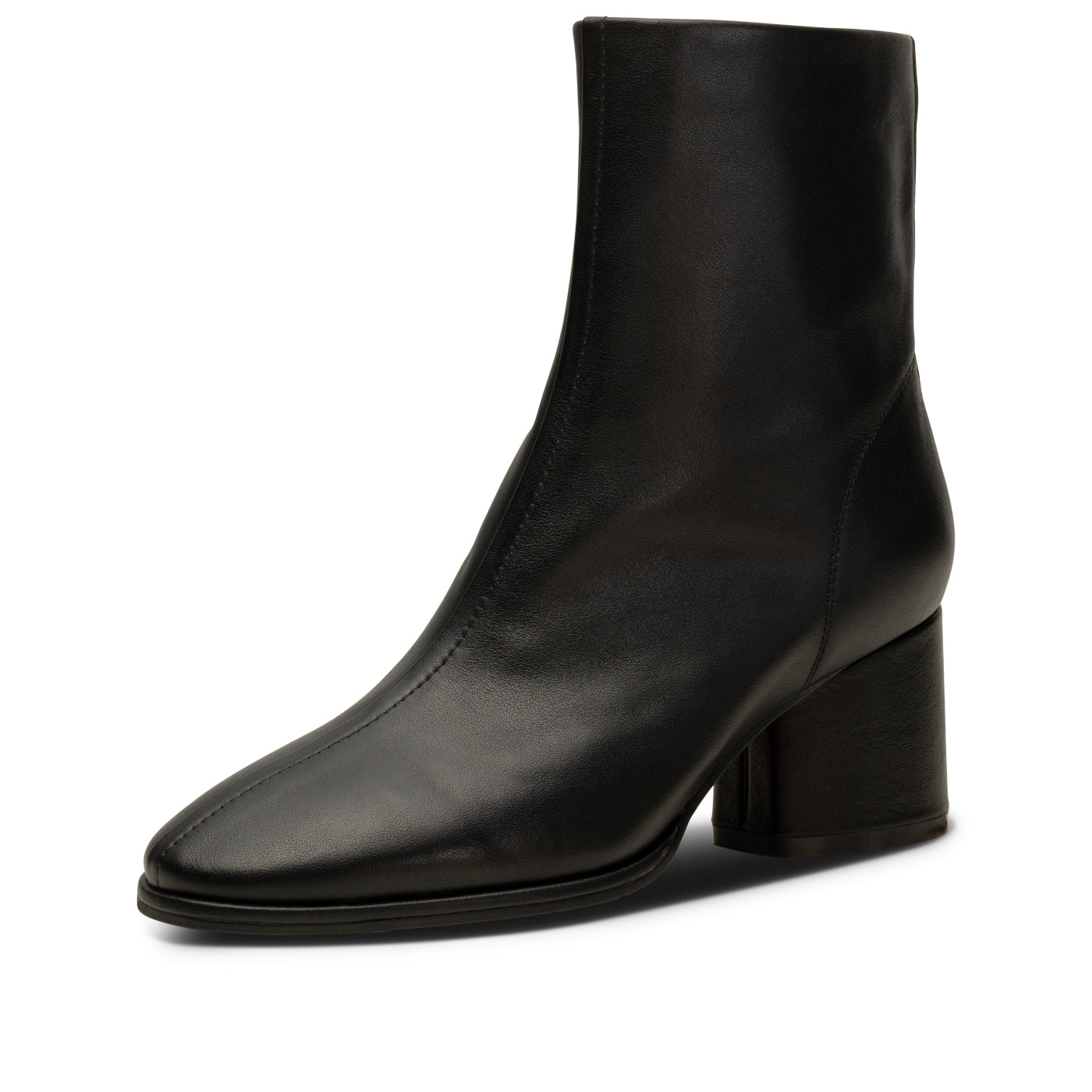 SHOE THE BEAR WOMENS Edith Støvle Læder Boots 110 BLACK