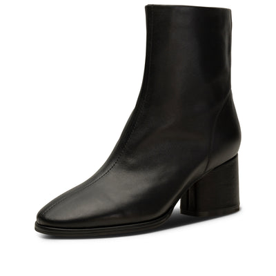 SHOE THE BEAR WOMENS Edith Støvle Læder Boots 110 BLACK