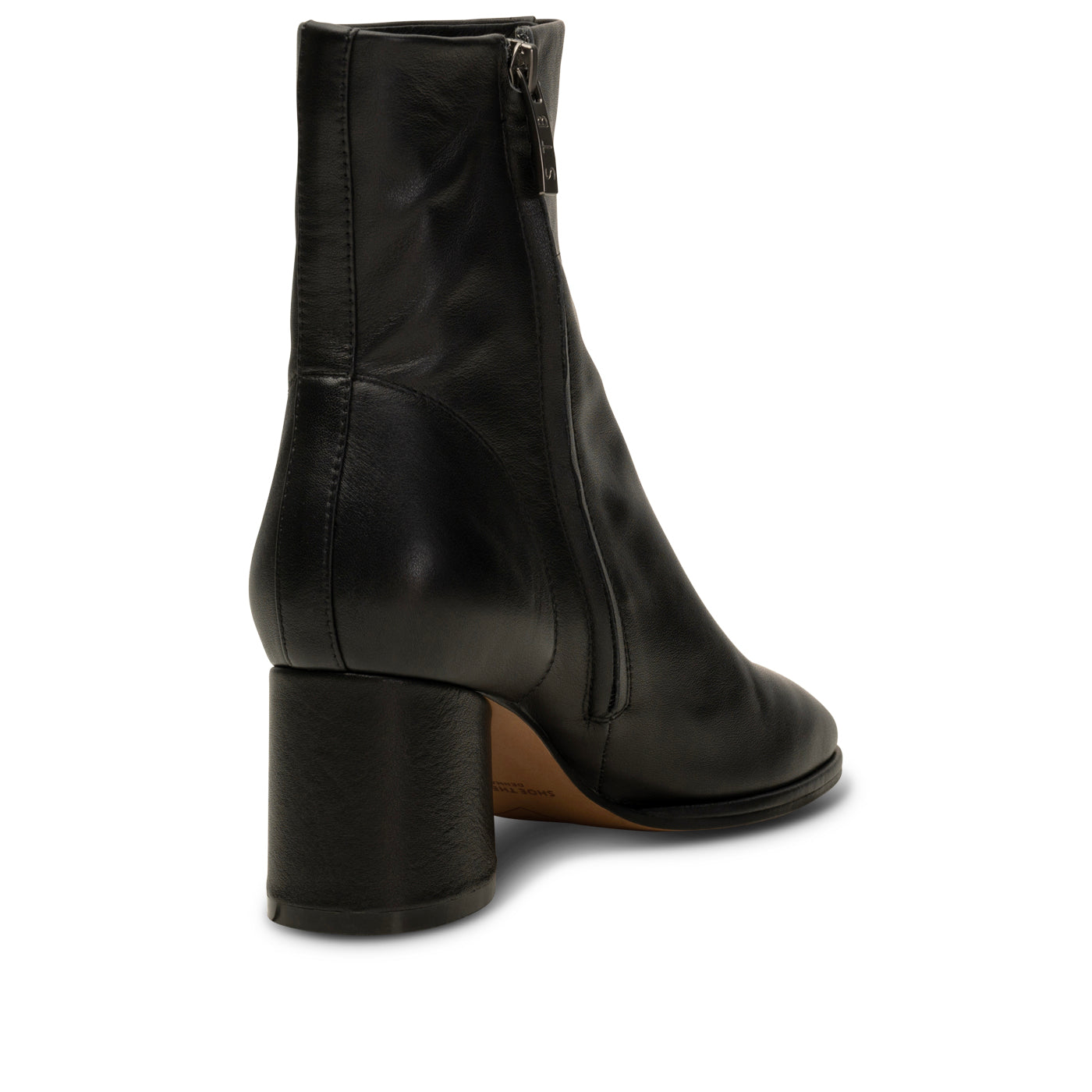 SHOE THE BEAR WOMENS Edith Støvle Læder Boots 110 BLACK