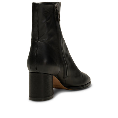 SHOE THE BEAR WOMENS Edith Støvle Læder Boots 110 BLACK