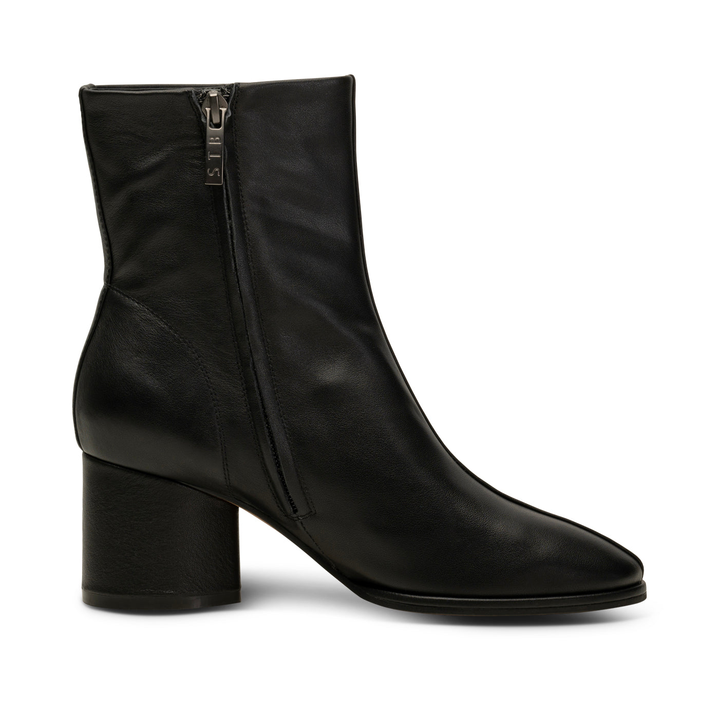 SHOE THE BEAR WOMENS Edith Støvle Læder Boots 110 BLACK