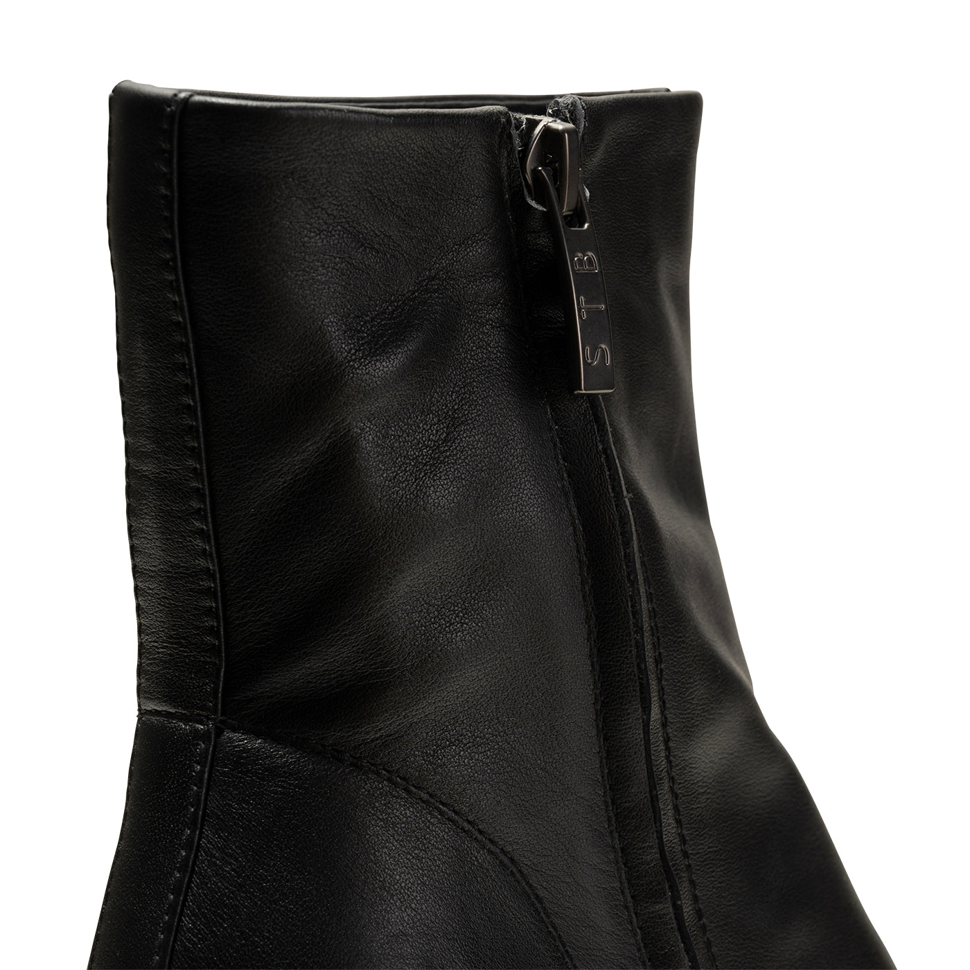 SHOE THE BEAR WOMENS Edith Støvle Læder Boots 110 BLACK