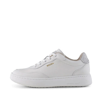 WODEN Evelyn Leather Sneakers 511 Blanc de Blanc