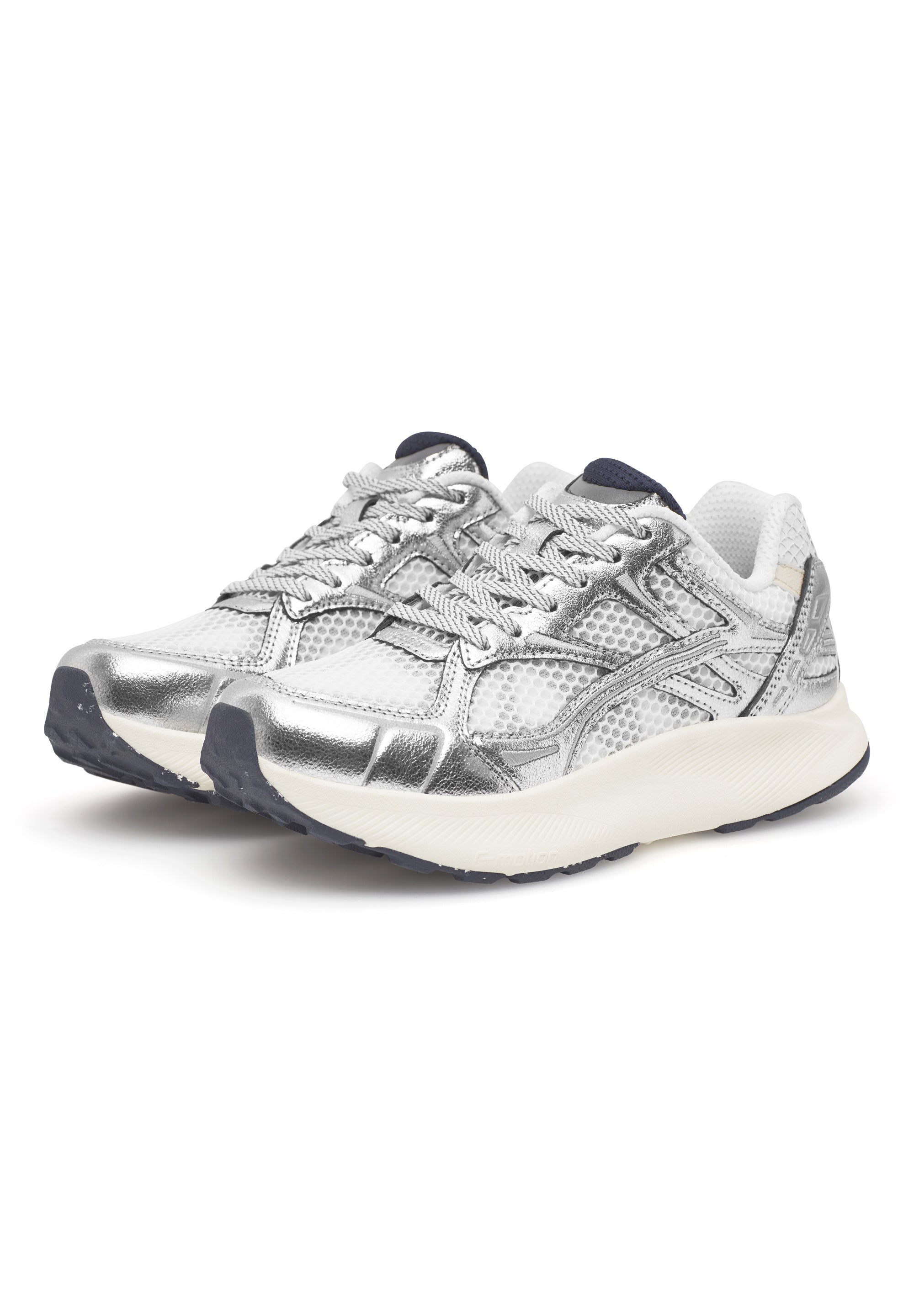 WODEN Freja Metallic Sneakers 039 Silver