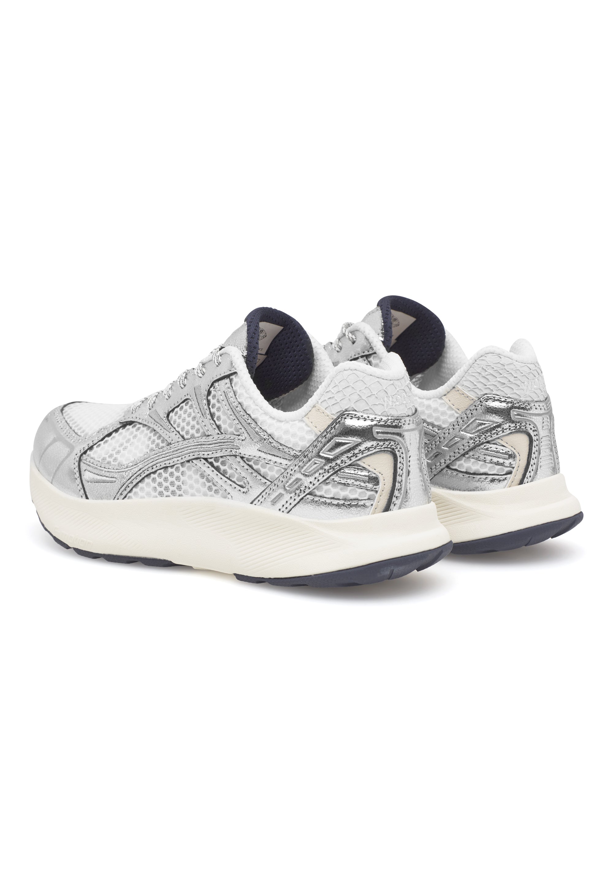 WODEN Freja Metallic Sneakers 039 Silver