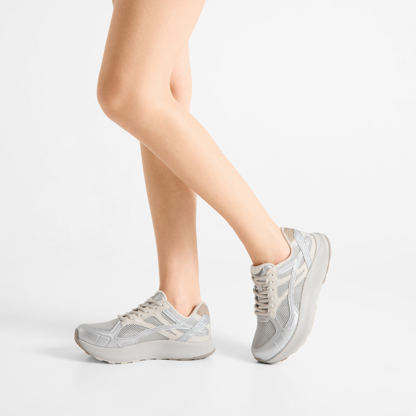 WODEN Freja Runner Sneakers 049 Sea Fog Grey