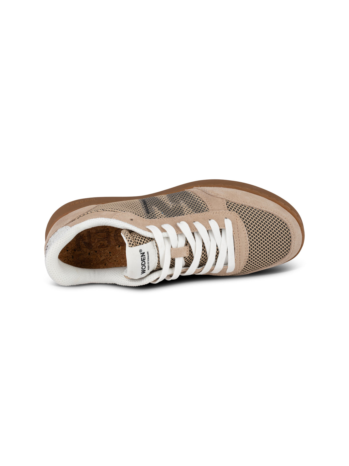 WODEN MENS Frode Sneakers 852 Coffee Cream