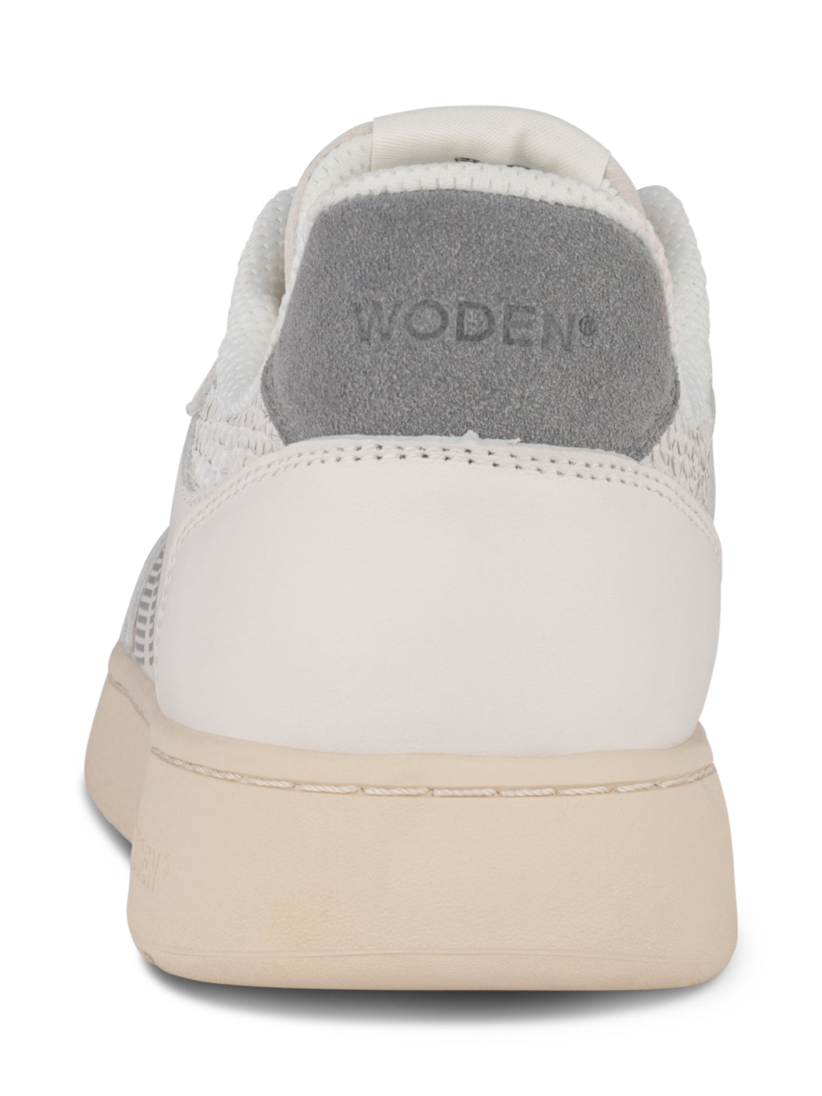 WODEN MENS Frode Leather Sneakers 040 Autumn Grey