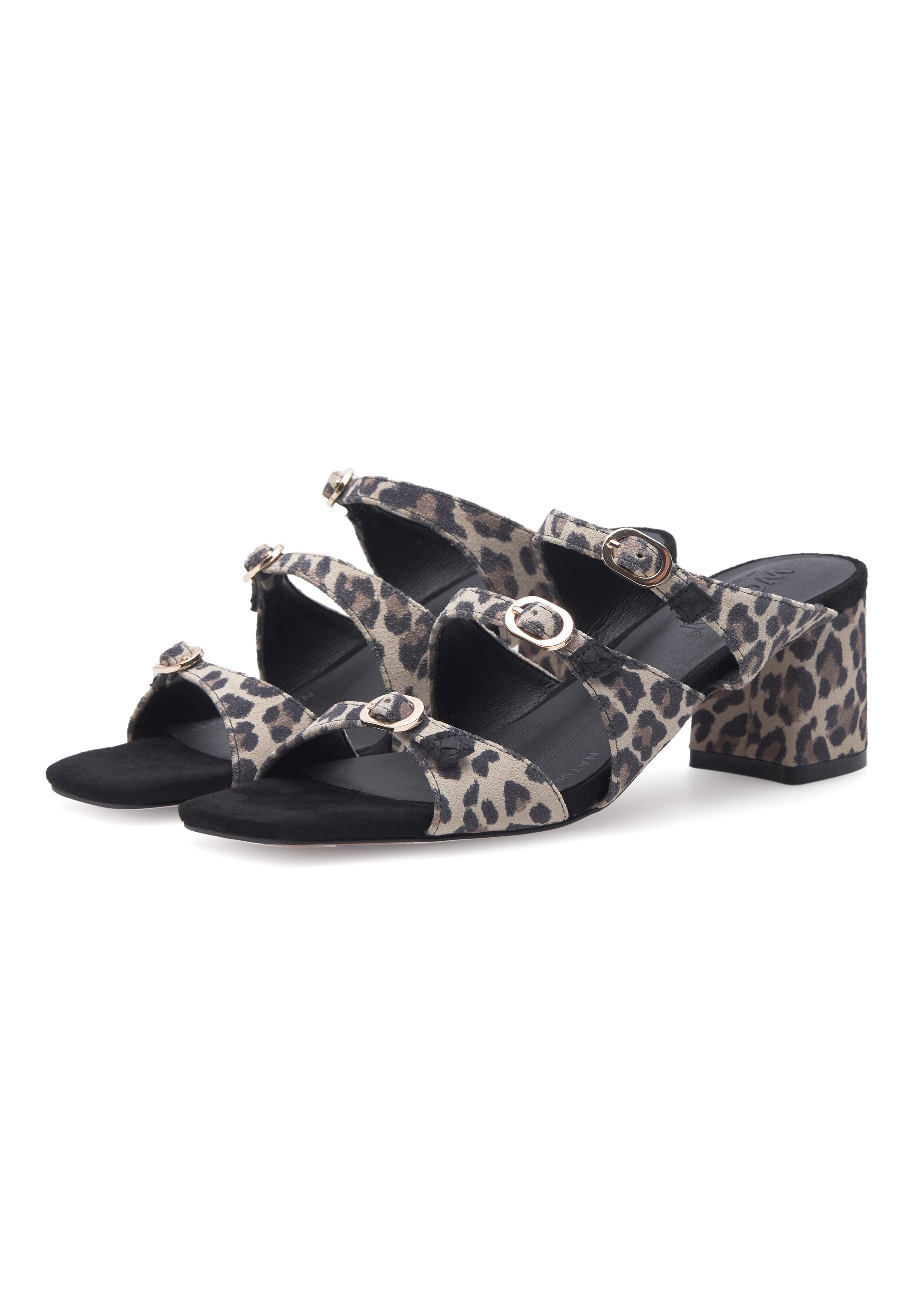 WODEN STB WOMENS Hanna Leo Heels 327 Leopard