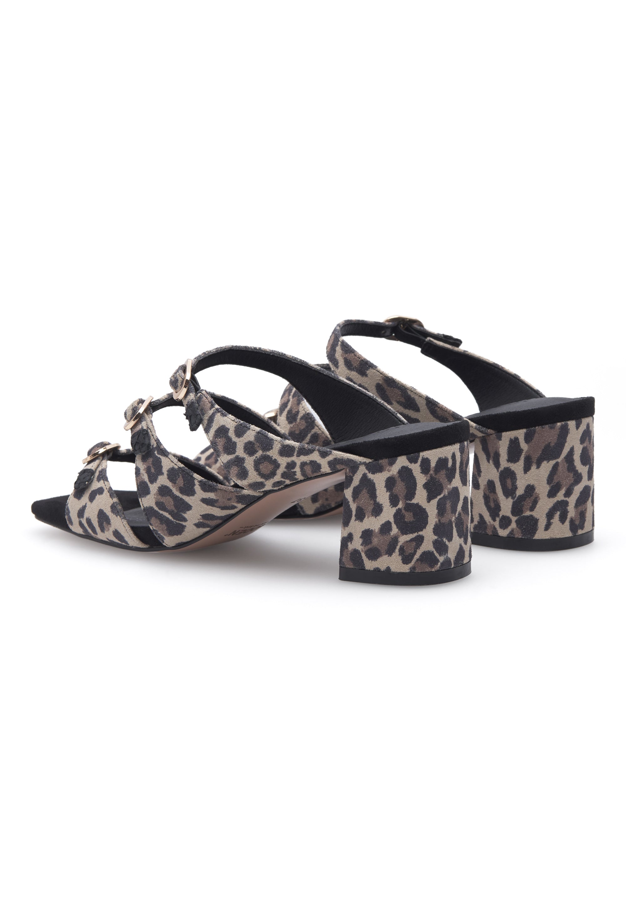 WODEN STB WOMENS Hanna Leo Heels 327 Leopard