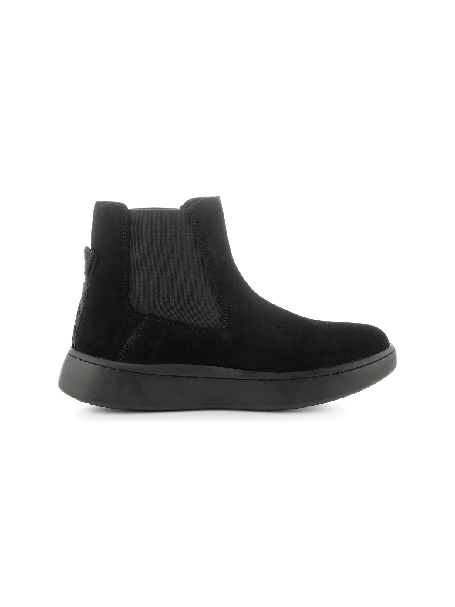 WODEN Hannah Suede Boots 020 Black