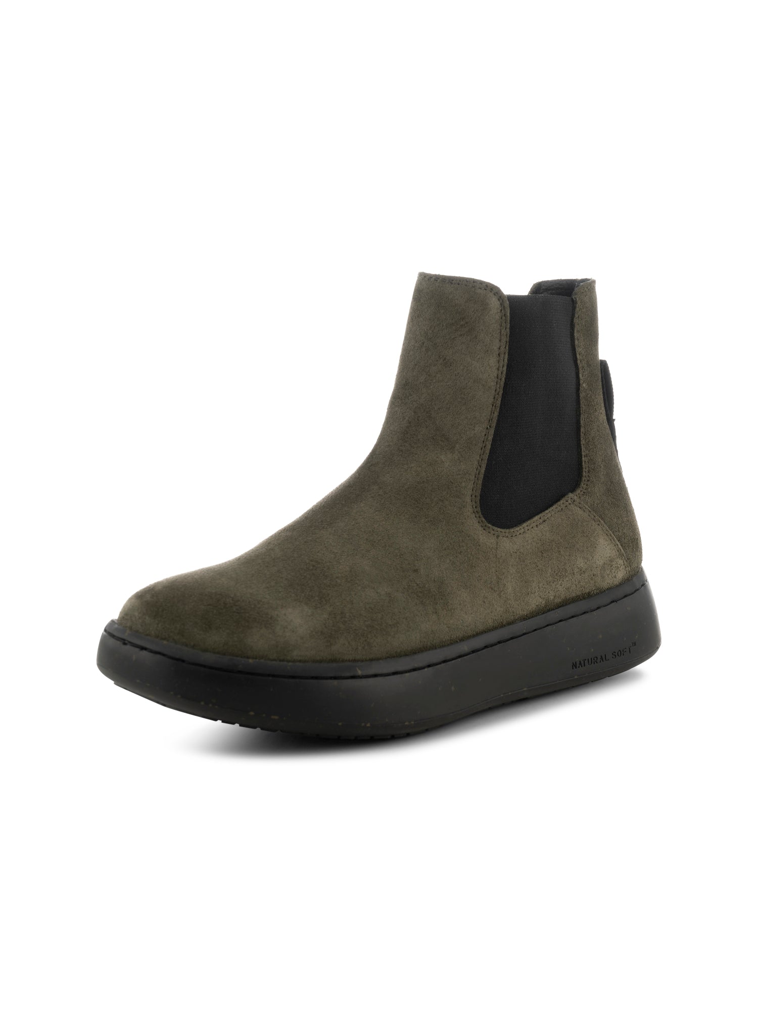 WODEN Hannah Suede Boots 788 Moss