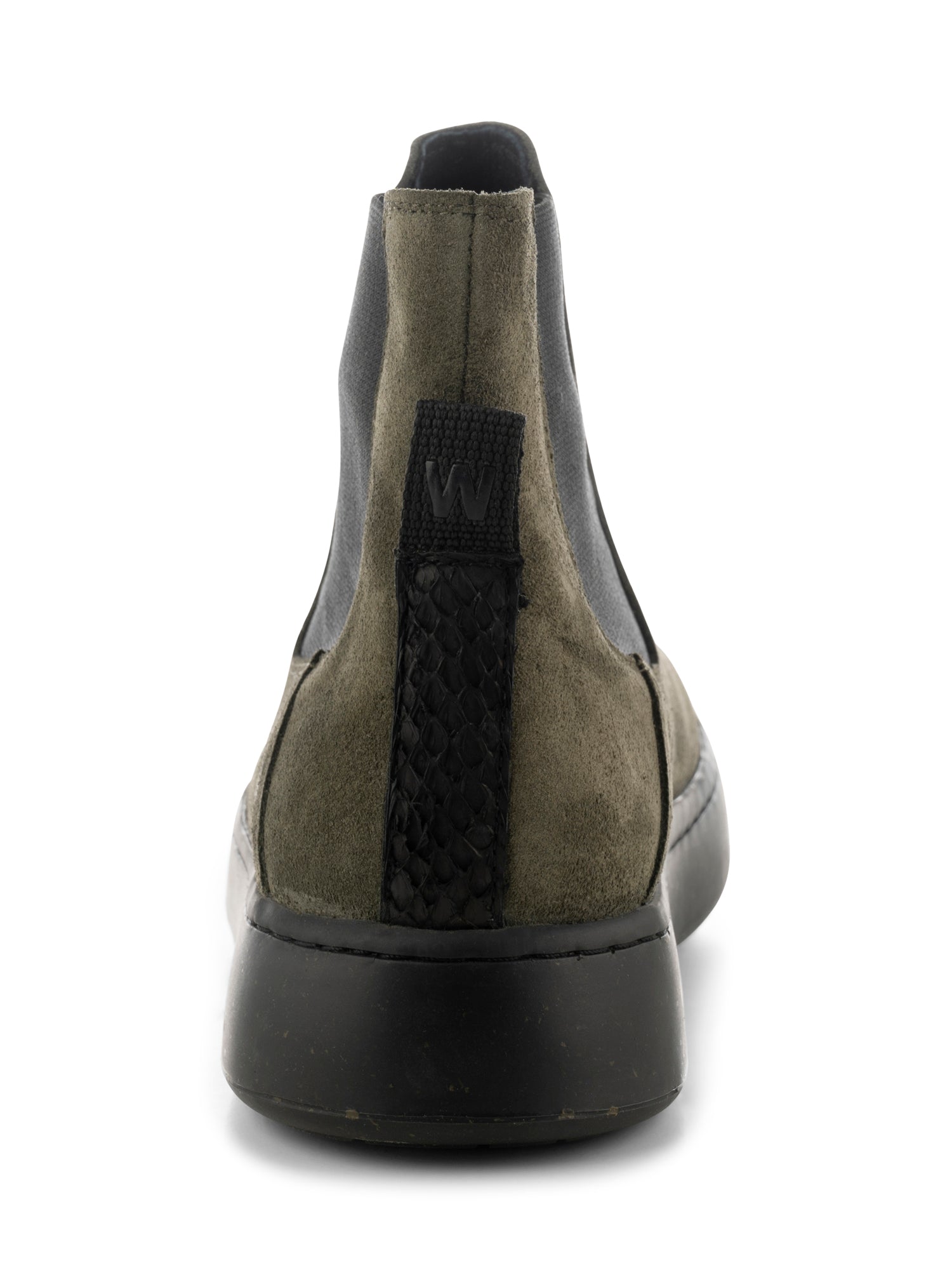 WODEN Hannah Suede Boots 788 Moss