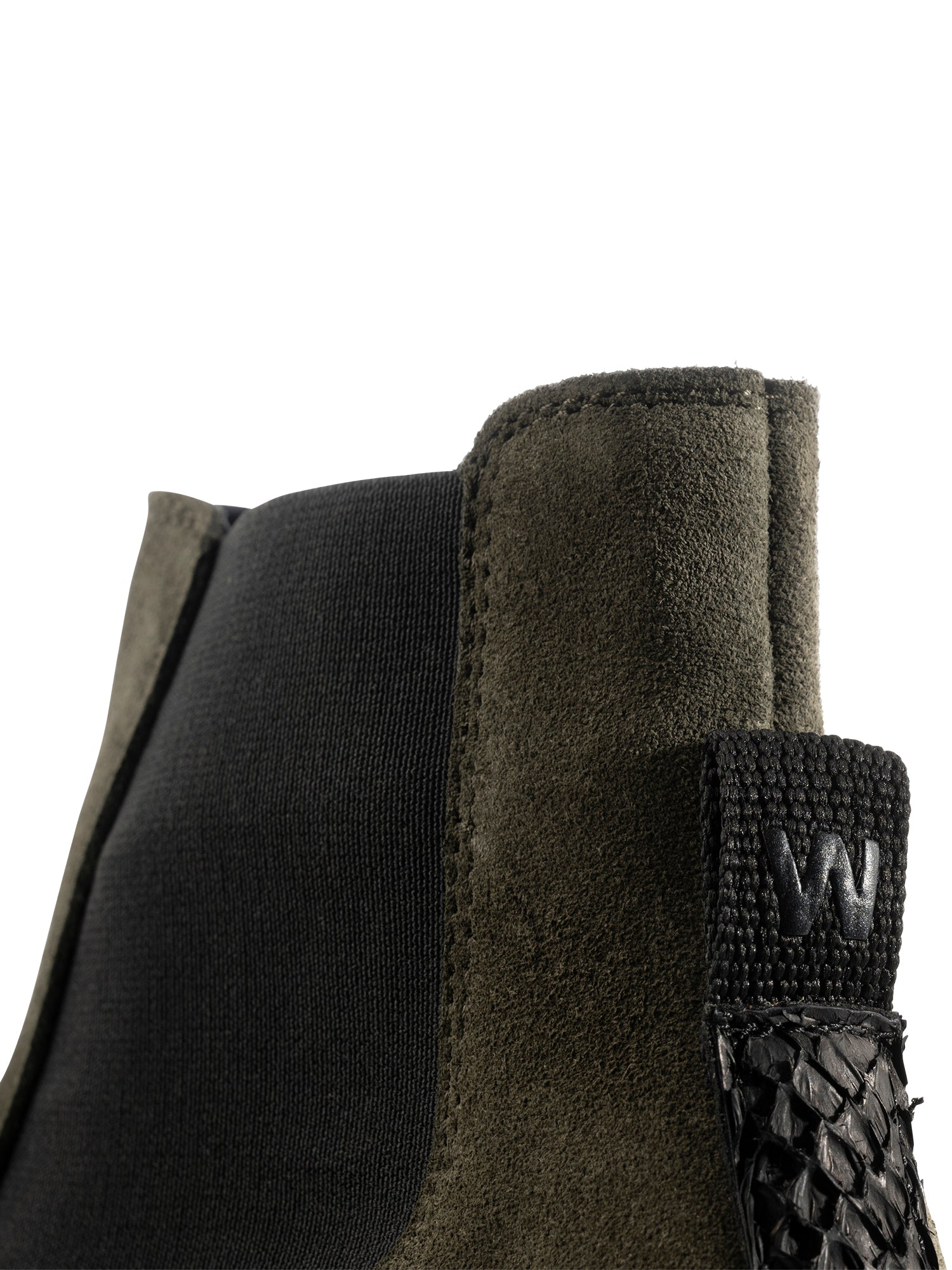 WODEN Hannah Suede Boots 788 Moss