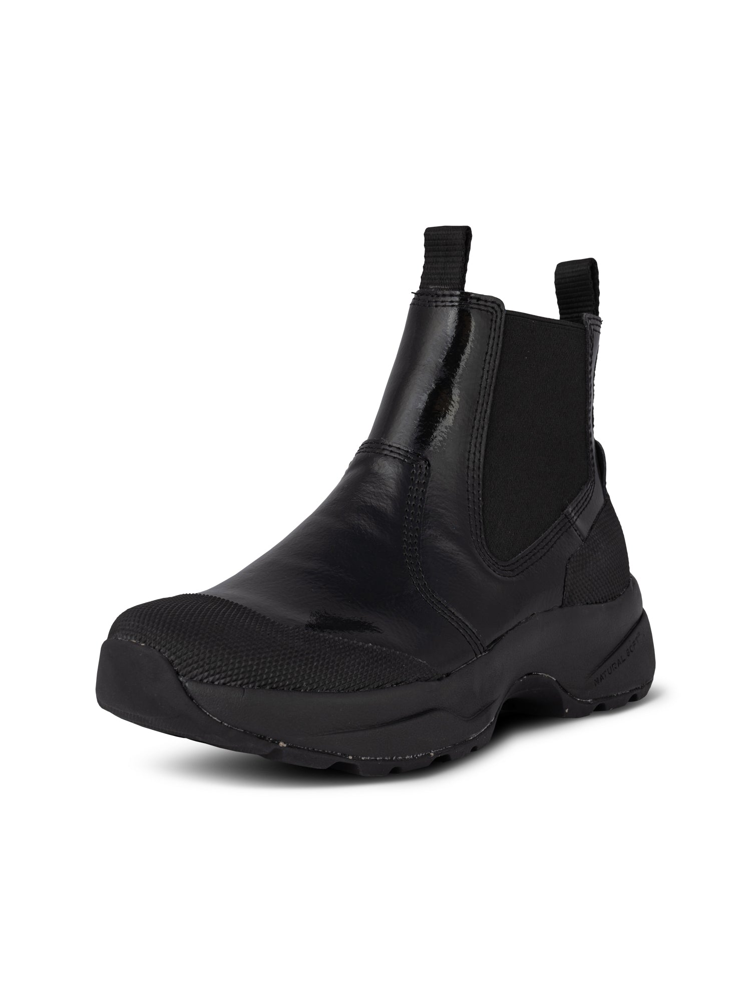 WODEN Hega Patent Waterproof Boots 020 Black