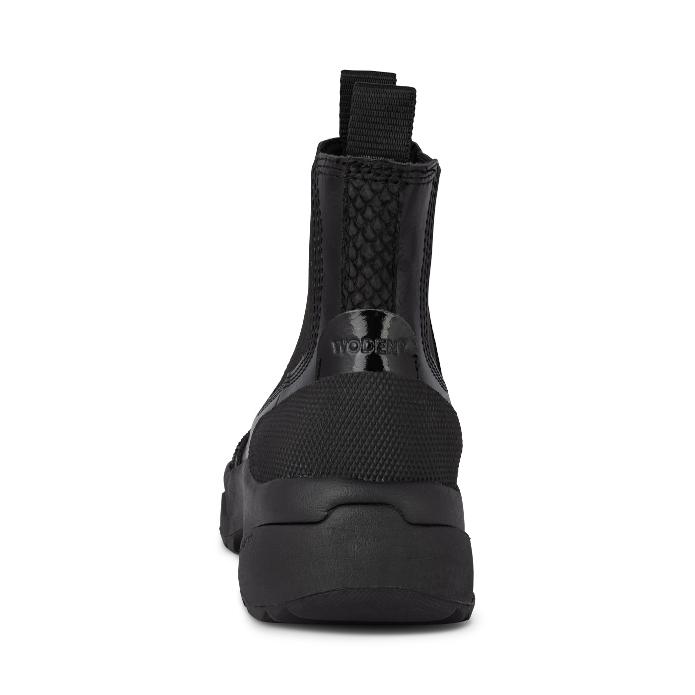 WODEN Hega Patent Waterproof Boots 020 Black