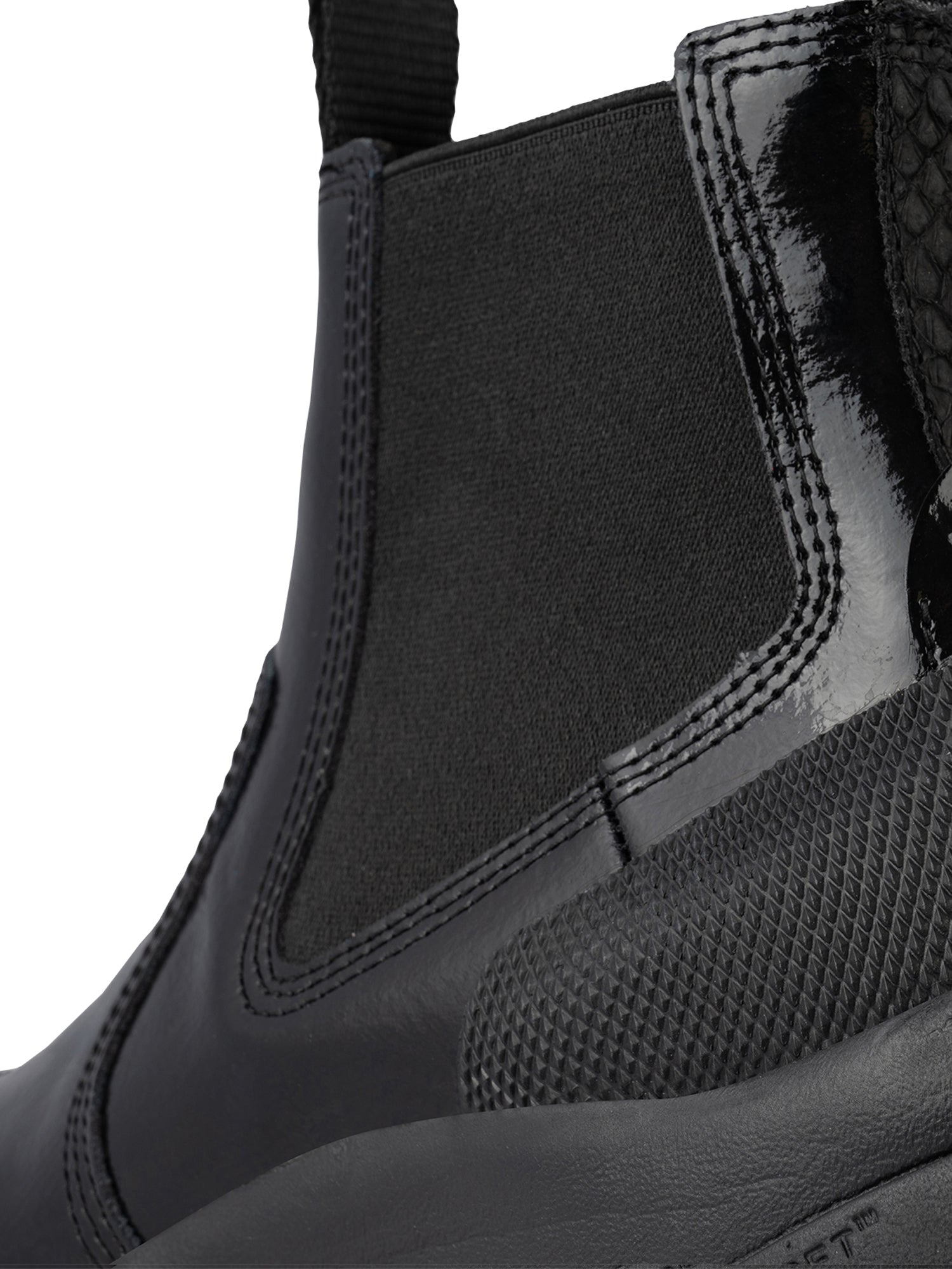 WODEN Hega Patent Waterproof Boots 020 Black