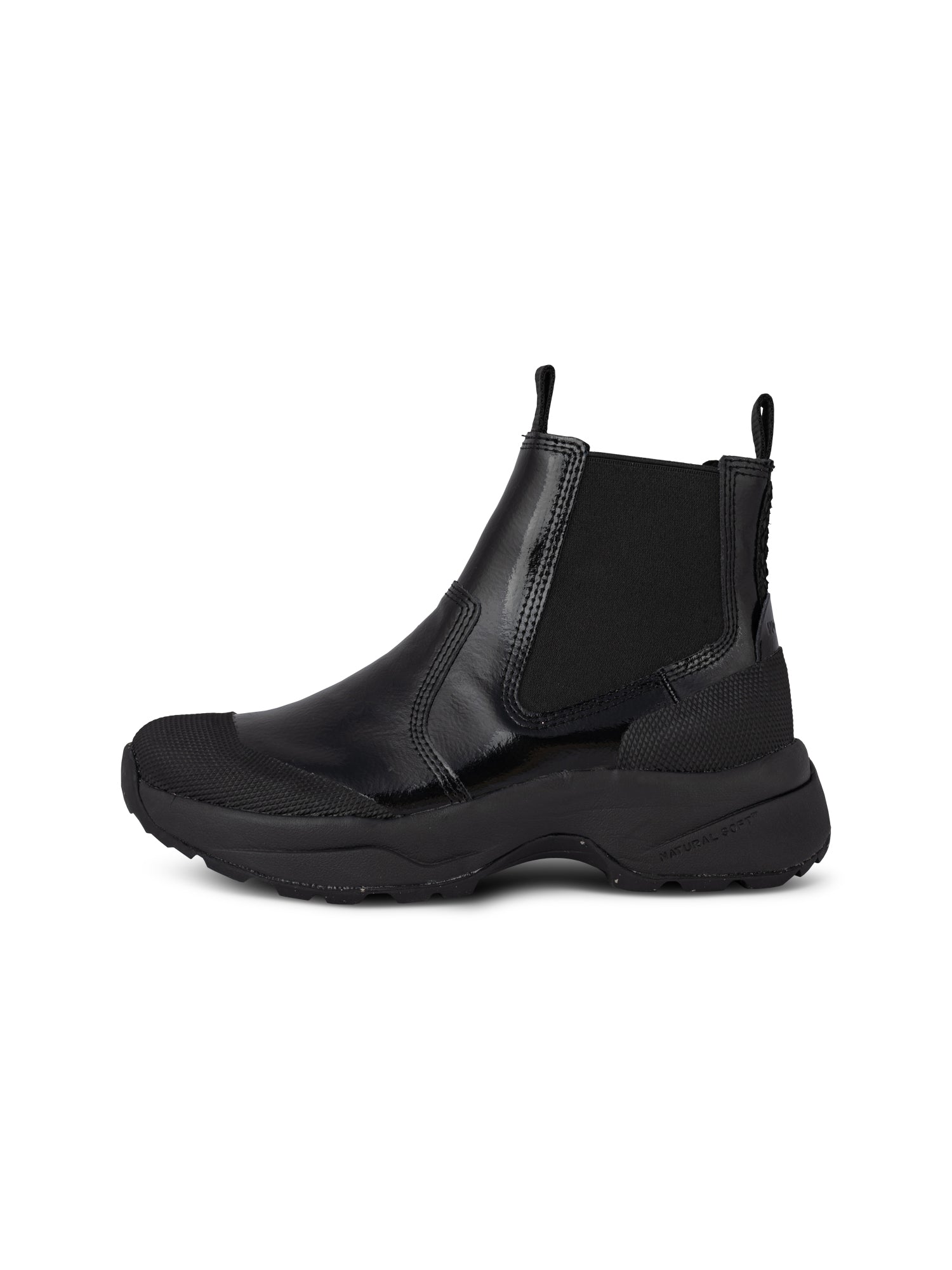 WODEN Hega Patent Waterproof Boots 020 Black