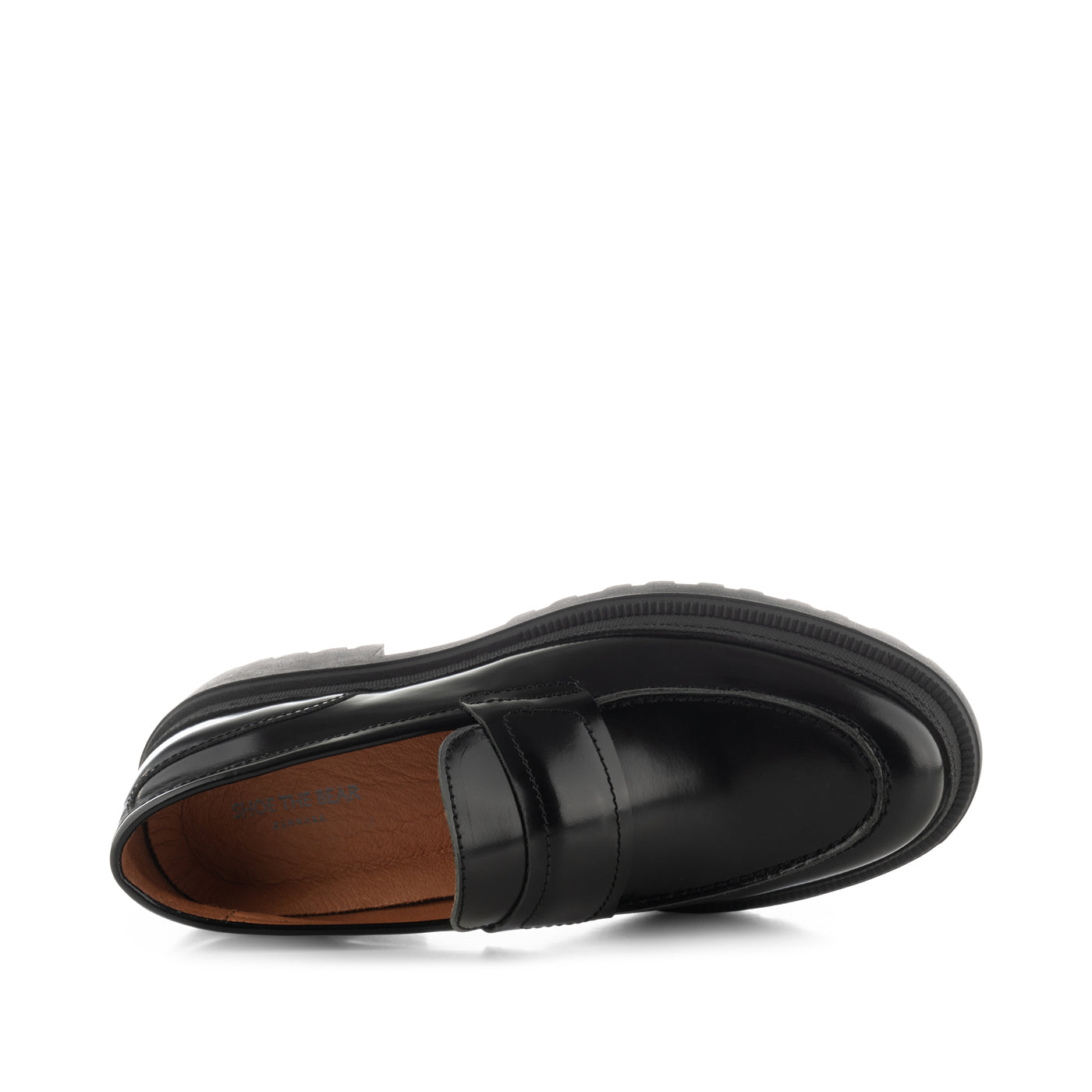 SHOE THE BEAR WOMENS Iona loafer læder  Loafers 815 BLACK HIGH SHINE