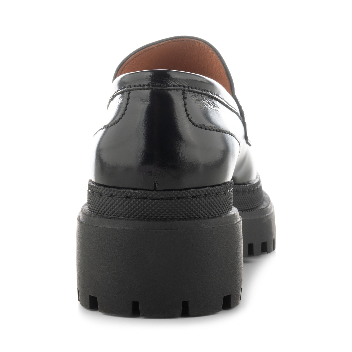 SHOE THE BEAR WOMENS Iona loafer læder  Loafers 815 BLACK HIGH SHINE