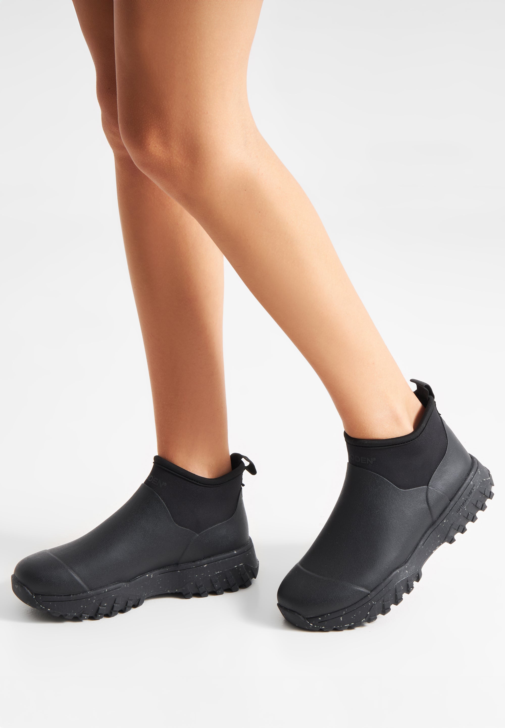 WODEN Irene Waterproof Rubber Boots 020 Black