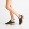 WODEN Irene Waterproof Rubber Boots 864 Black/Coffee Cream