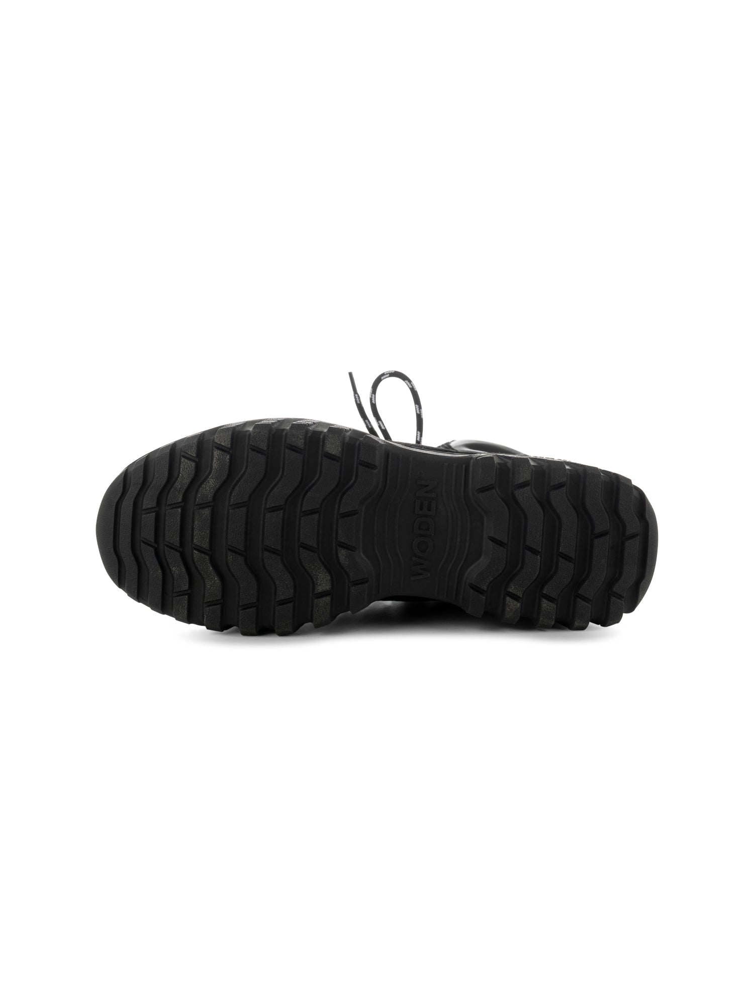 WODEN Iris Track Suede Boots 020 Black