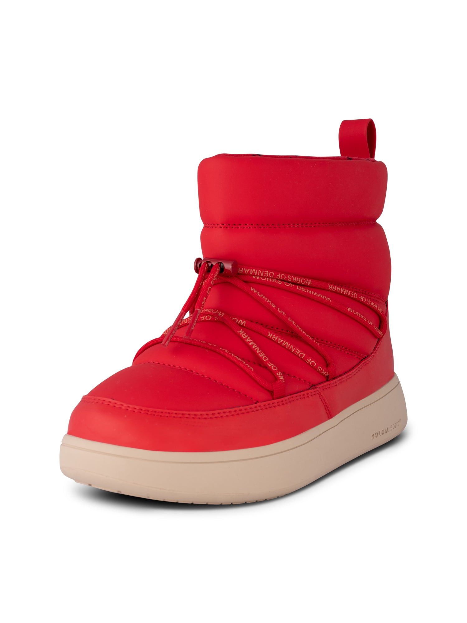 WODEN Isa Lace Waterproof Boots 123 Fire Red