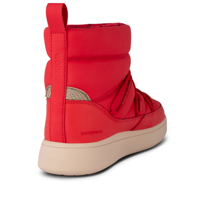 WODEN Isa Lace Waterproof Boots 123 Fire Red