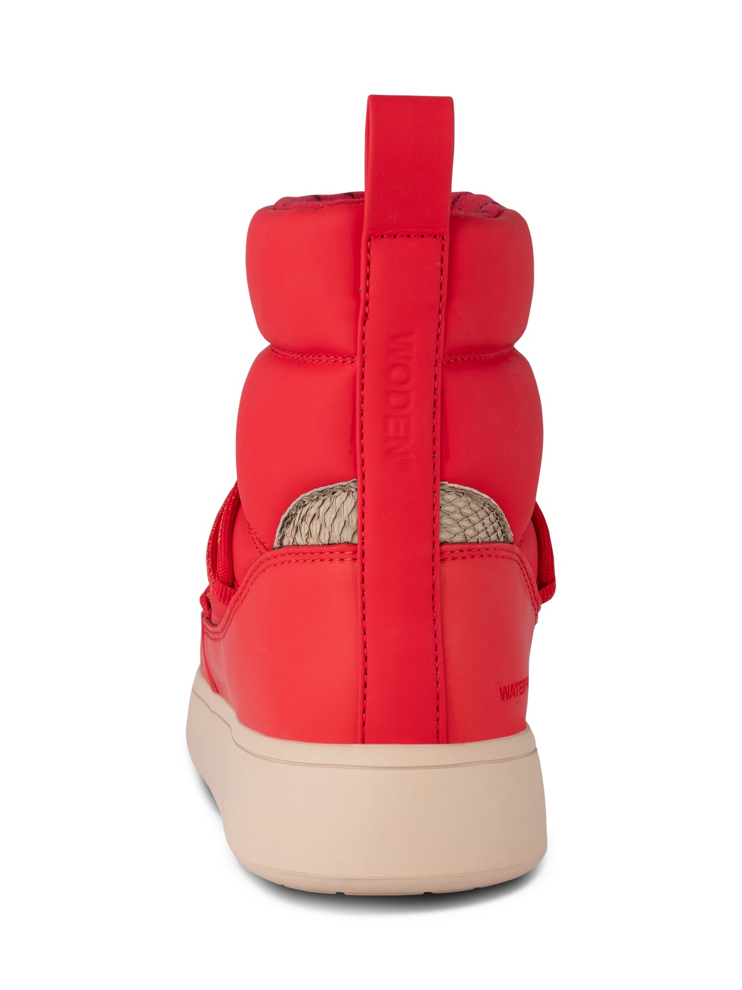 WODEN Isa Lace Waterproof Boots 123 Fire Red