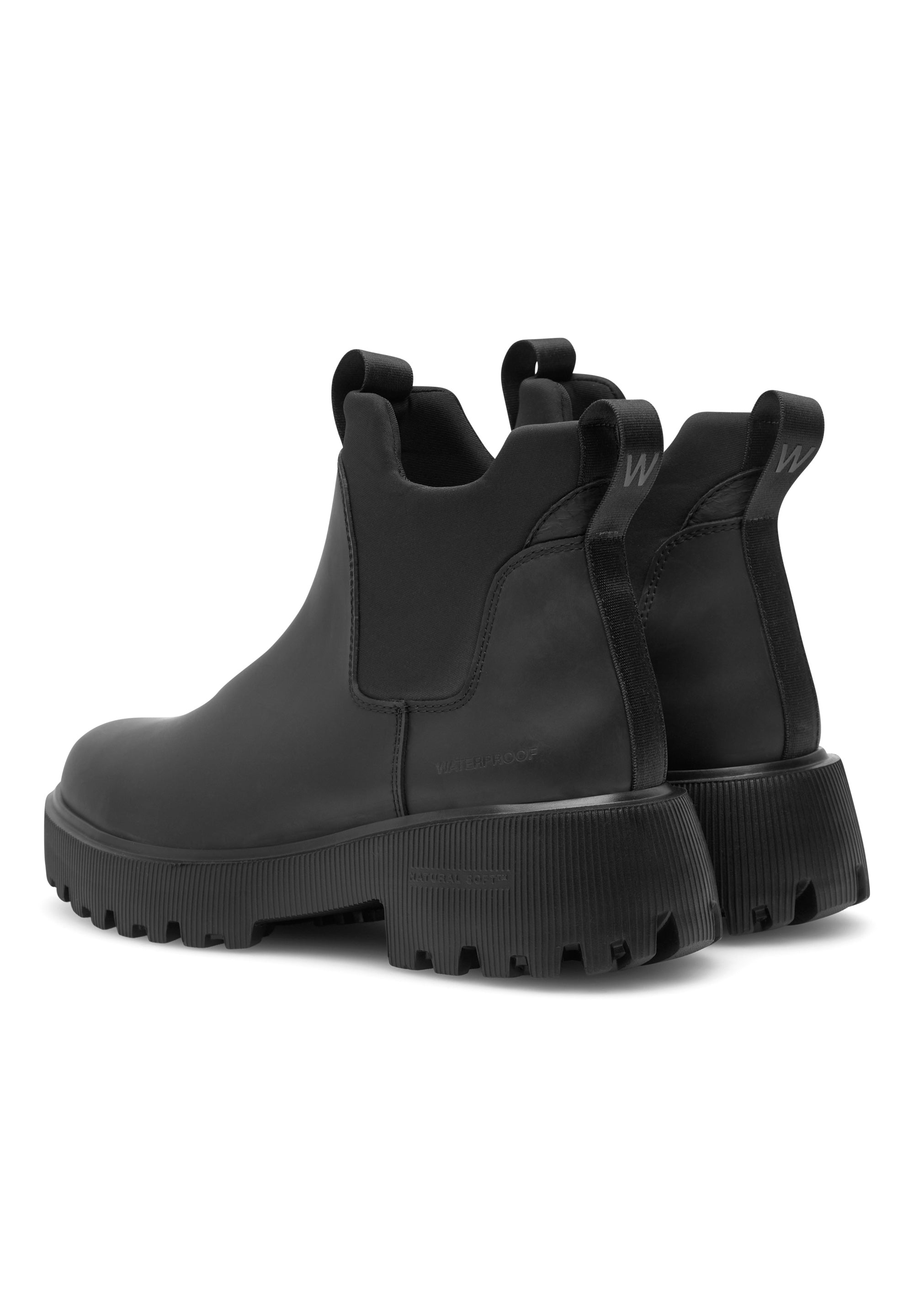 WODEN Isabella Waterproof Rubber Boots 020 Black