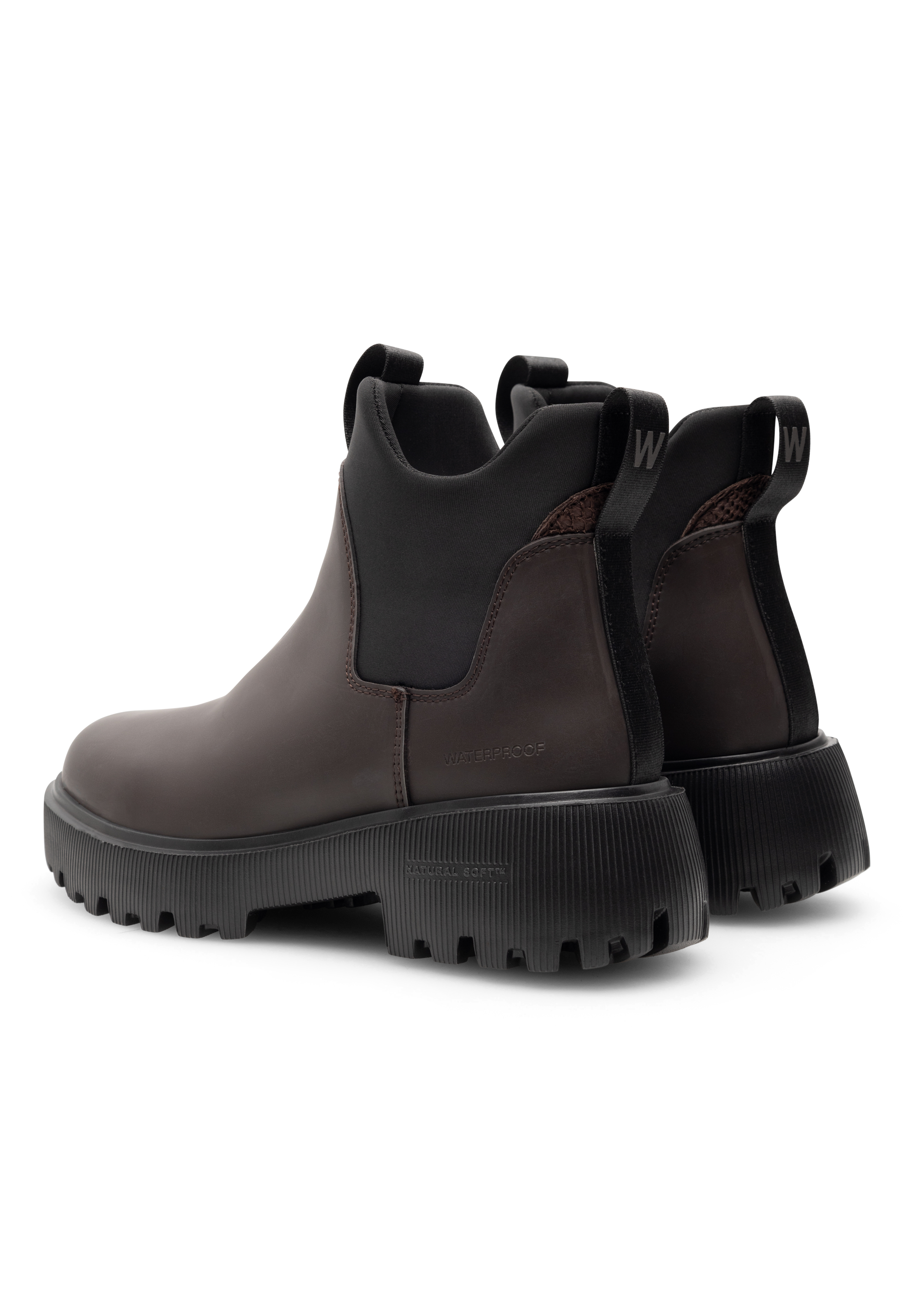 WODEN Isabella Waterproof Rubber Boots 063 Chocolate